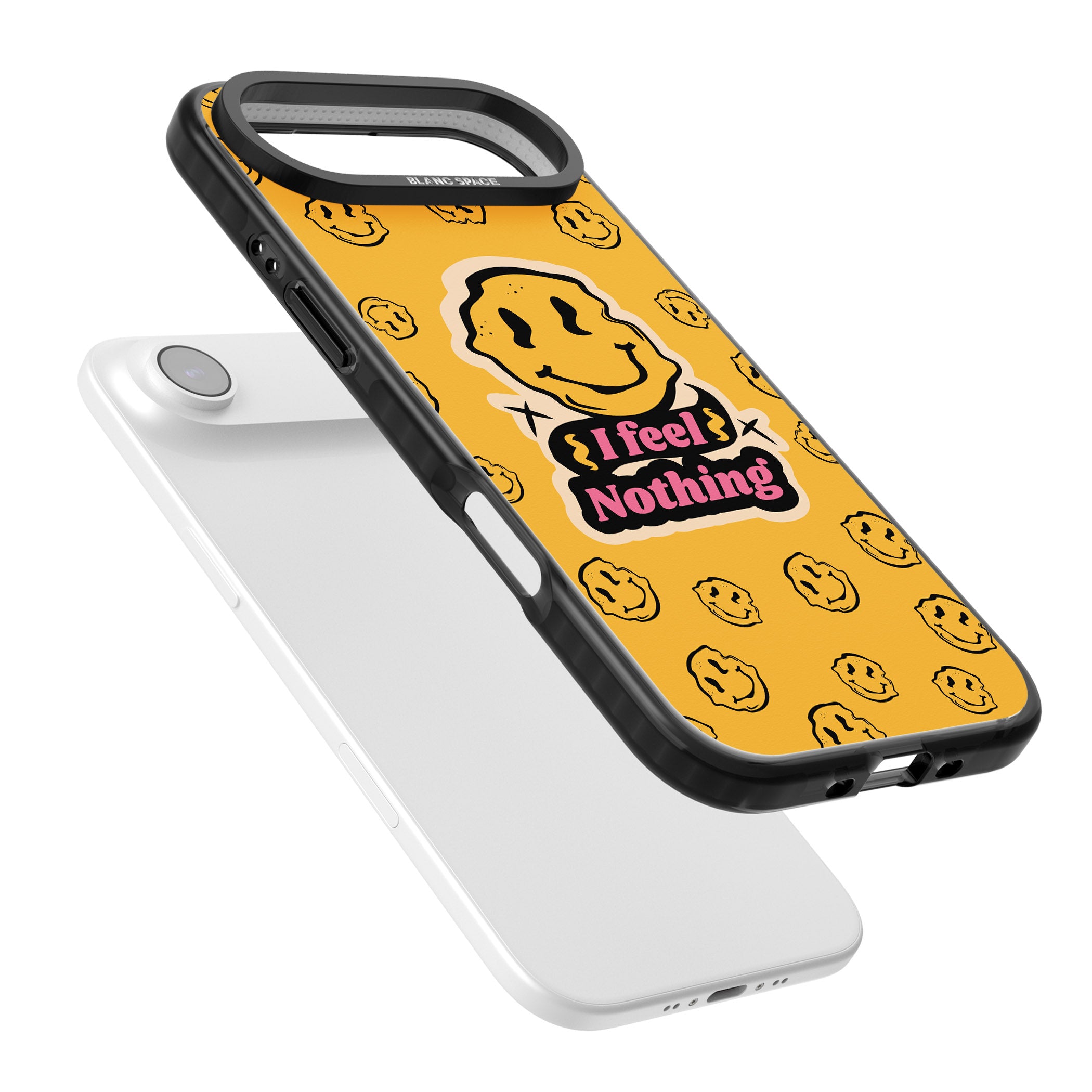 I Feel Nothing iPhone 17 Air Impact Black Phone Case Colours