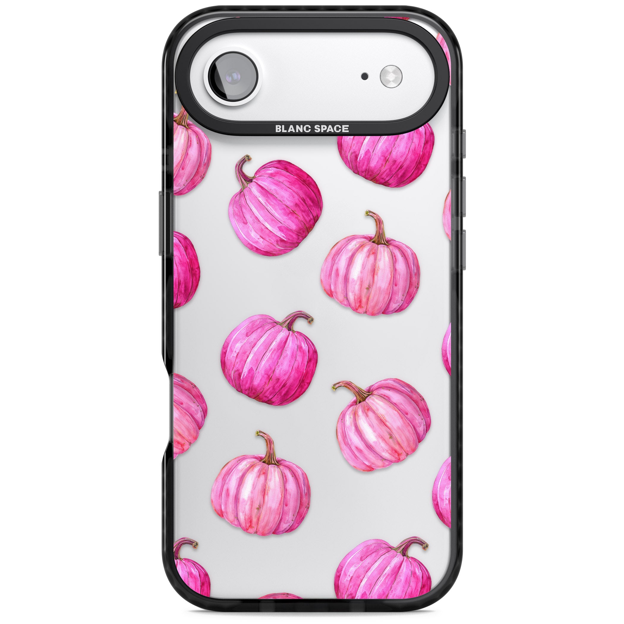 Pink Pumpkins iPhone 17 Air Impact Black Phone Case