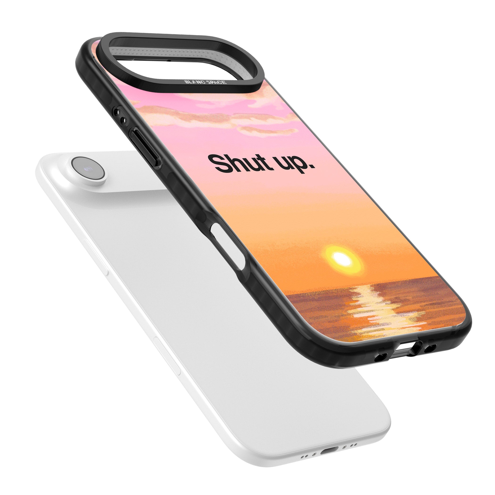Shut Up iPhone 17 Air Impact Black Phone Case Colours