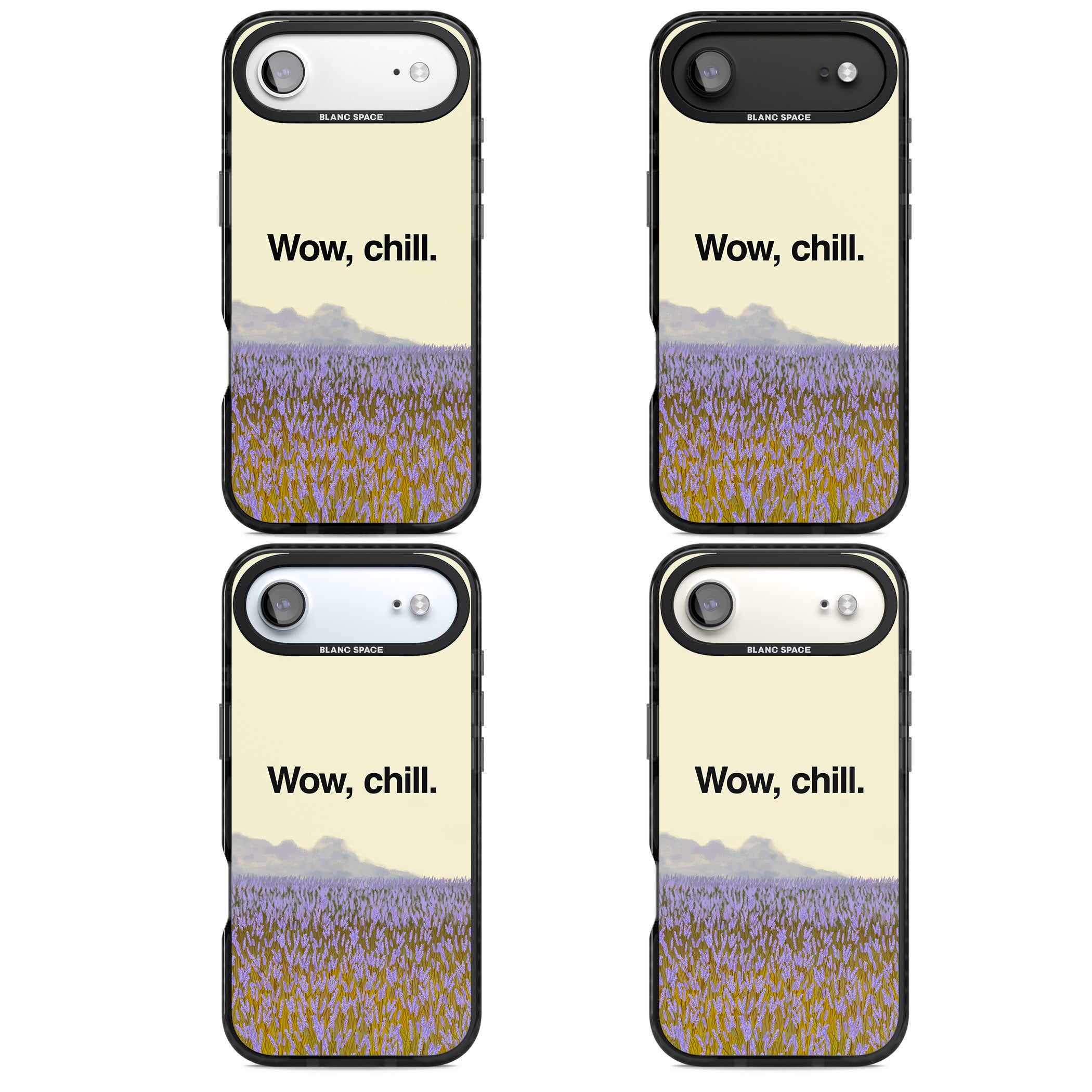 Wow, Chill iPhone 17 Air Impact Black Phone Case APT Impact Protection