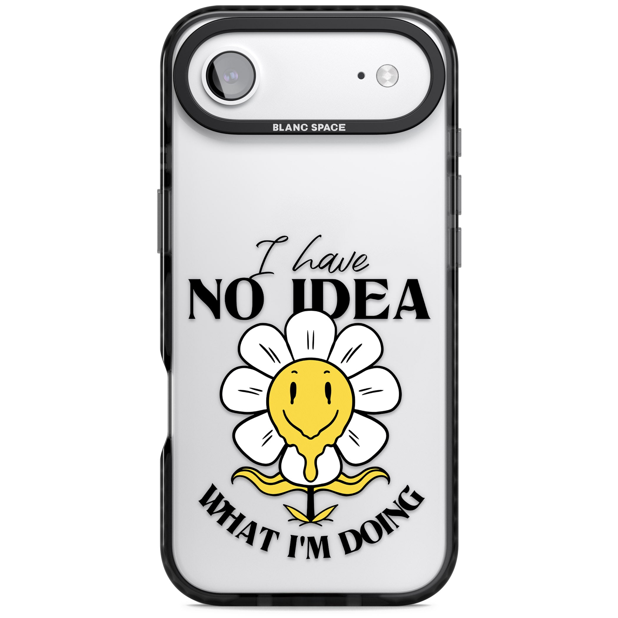 No Idea iPhone 17 Air Impact Black Phone Case