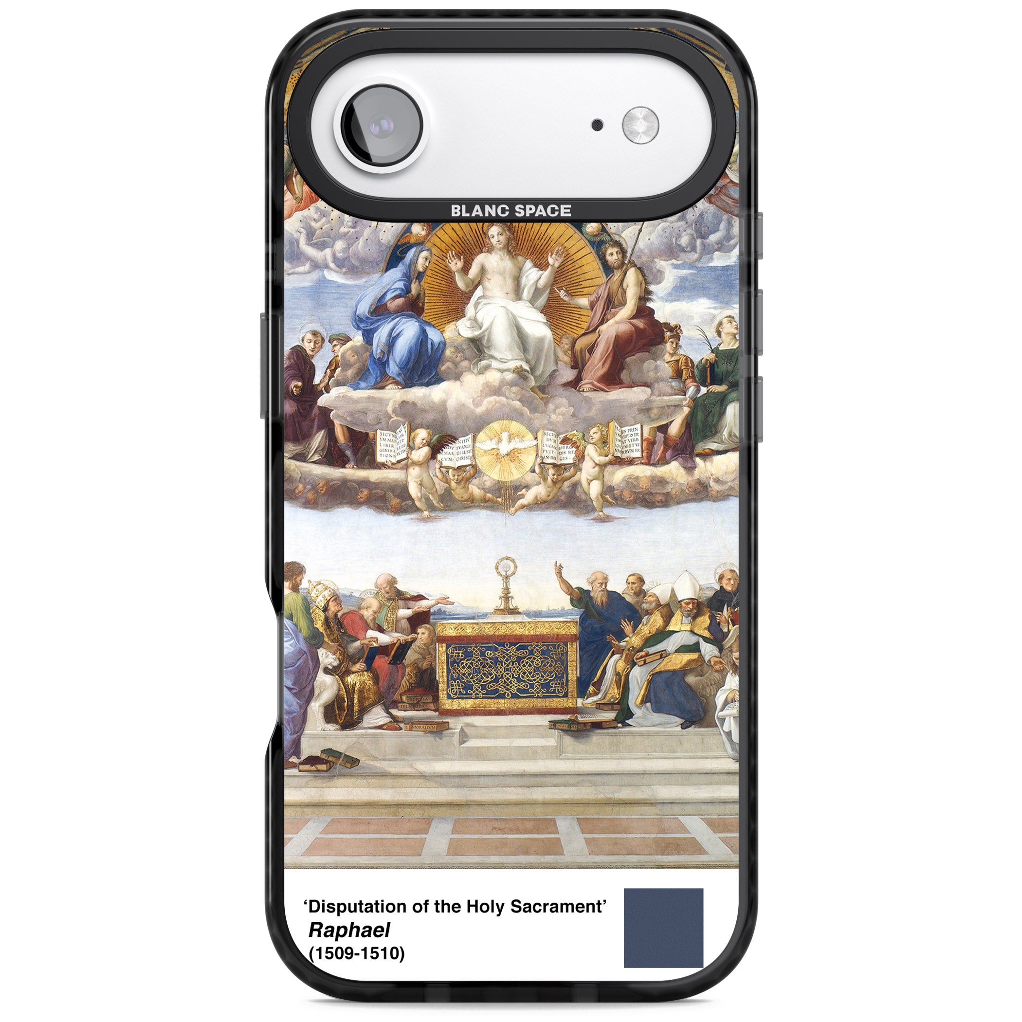 Disputation Of The Holy Sacrament iPhone 17 Air Impact Black Phone Case