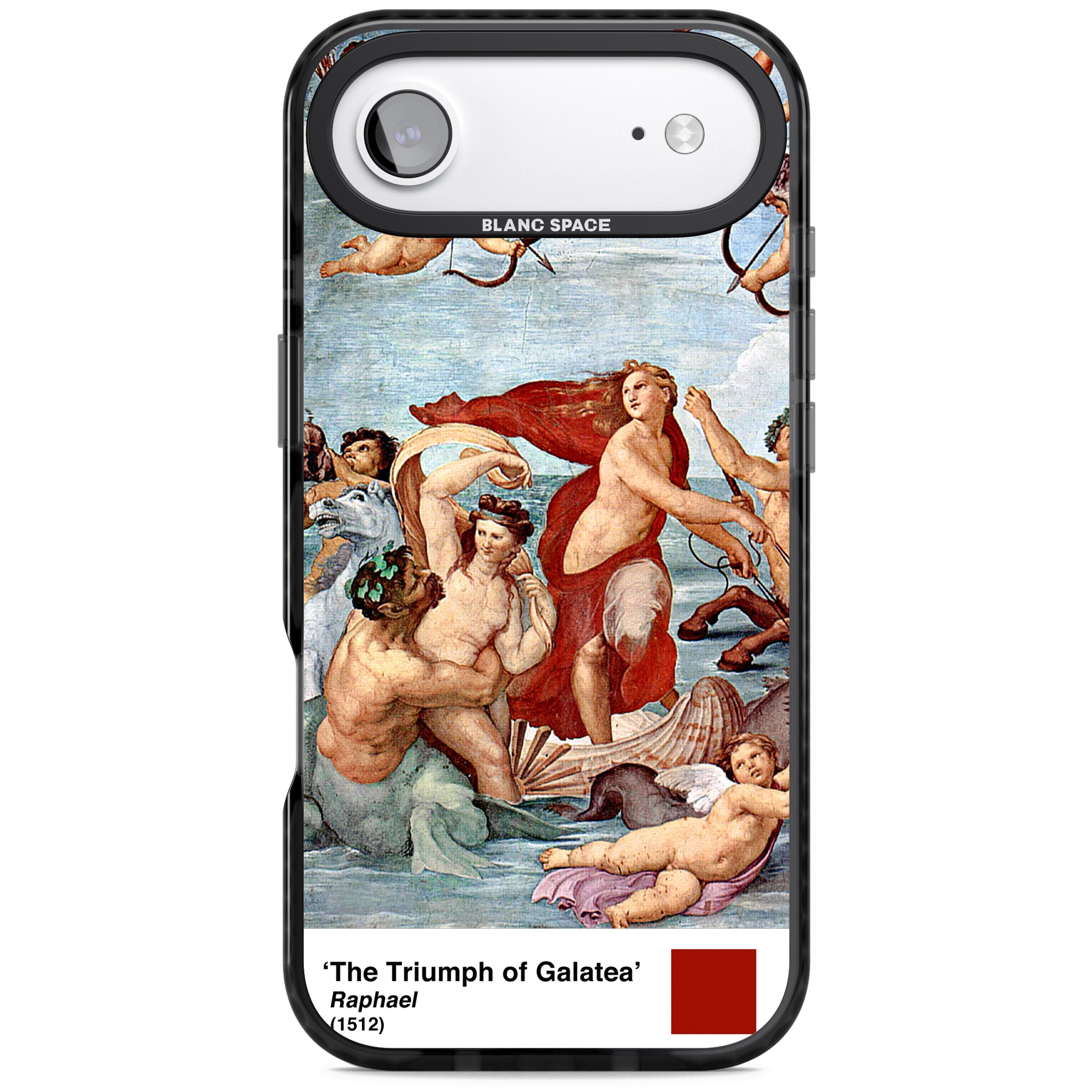 The Triumph Of Galatea iPhone 17 Air Impact Black Phone Case