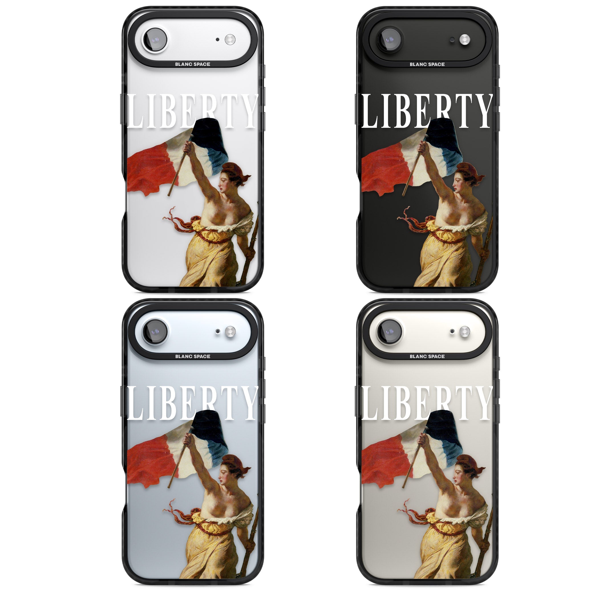 Liberty iPhone 17 Air Impact Black Phone Case APT Impact Protection