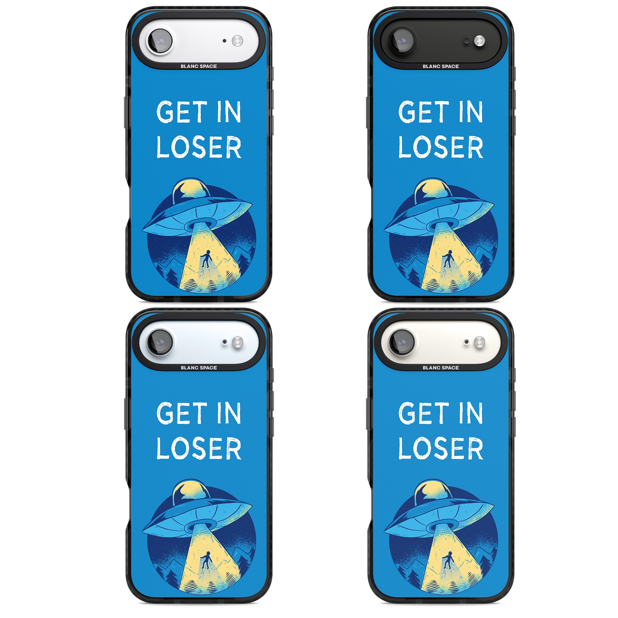 Get In Loser Ufo iPhone 17 Air Impact Black Phone Case APT Impact Protection