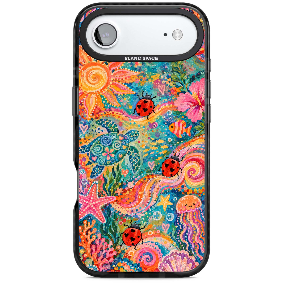 Coral Whimsy for her iPhone case | Clear Impact case for iPhone Air