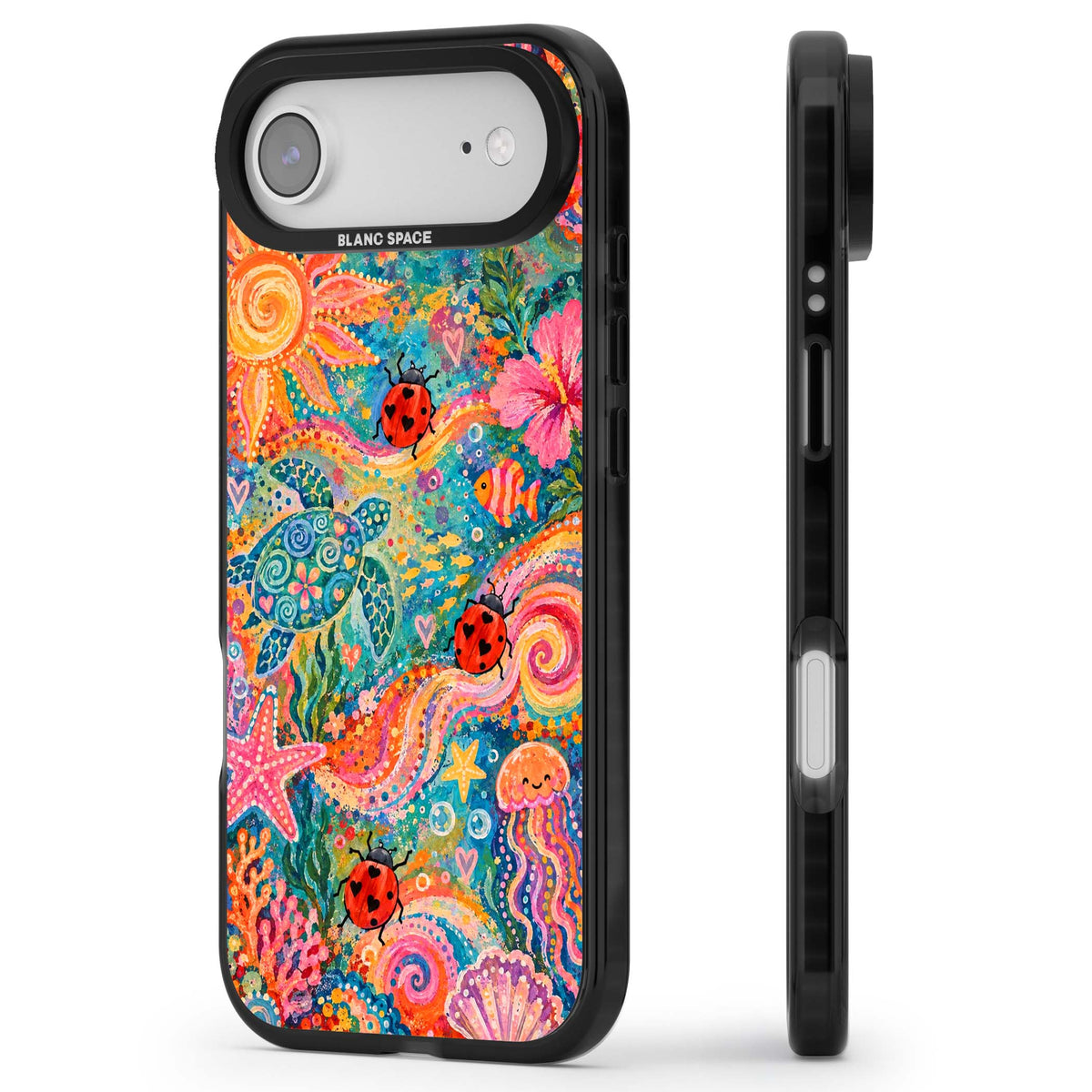 Coral Whimsy for her iPhone case | Clear Impact case for iPhone Air