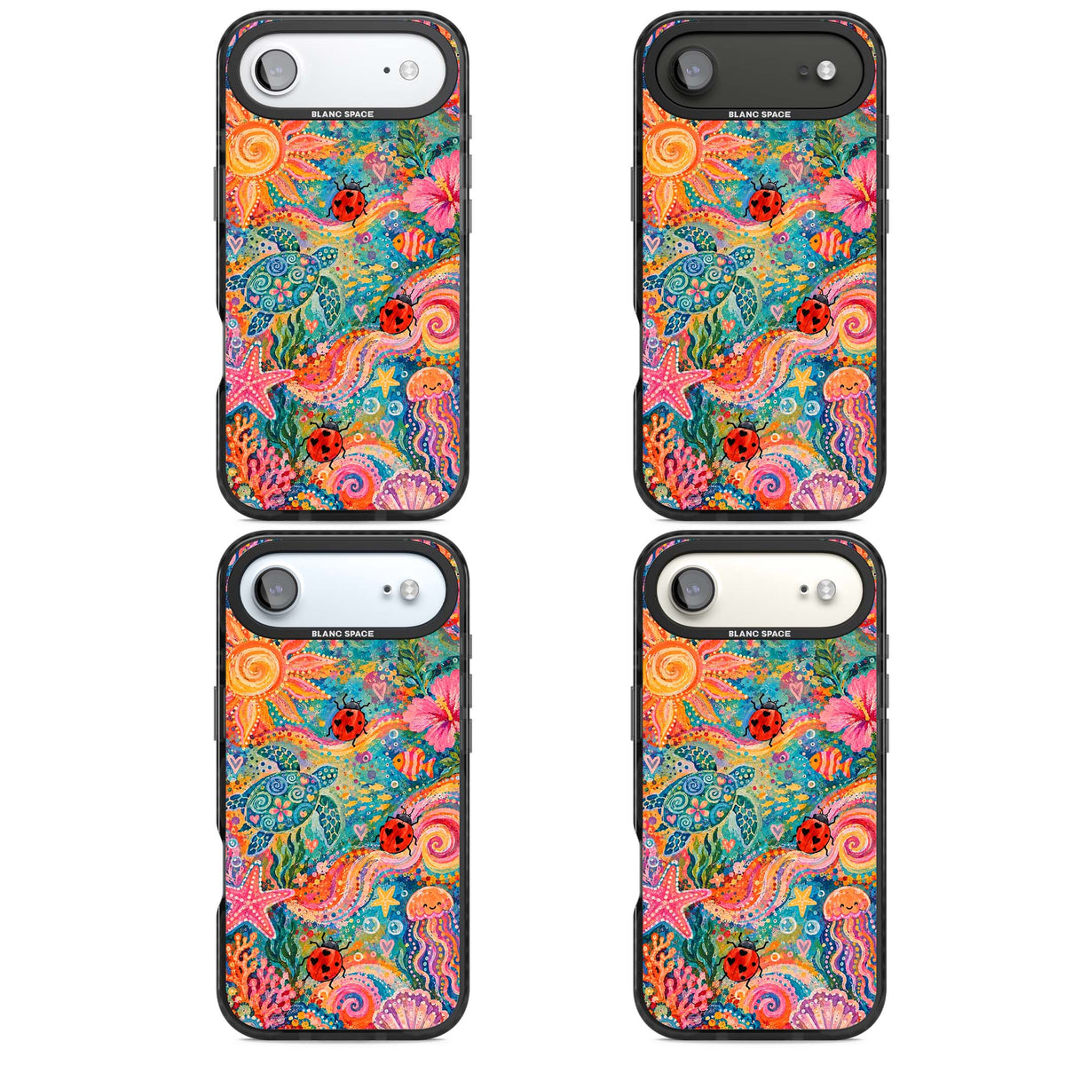 Coral Whimsy for her iPhone case | Clear Impact case for iPhone Air
