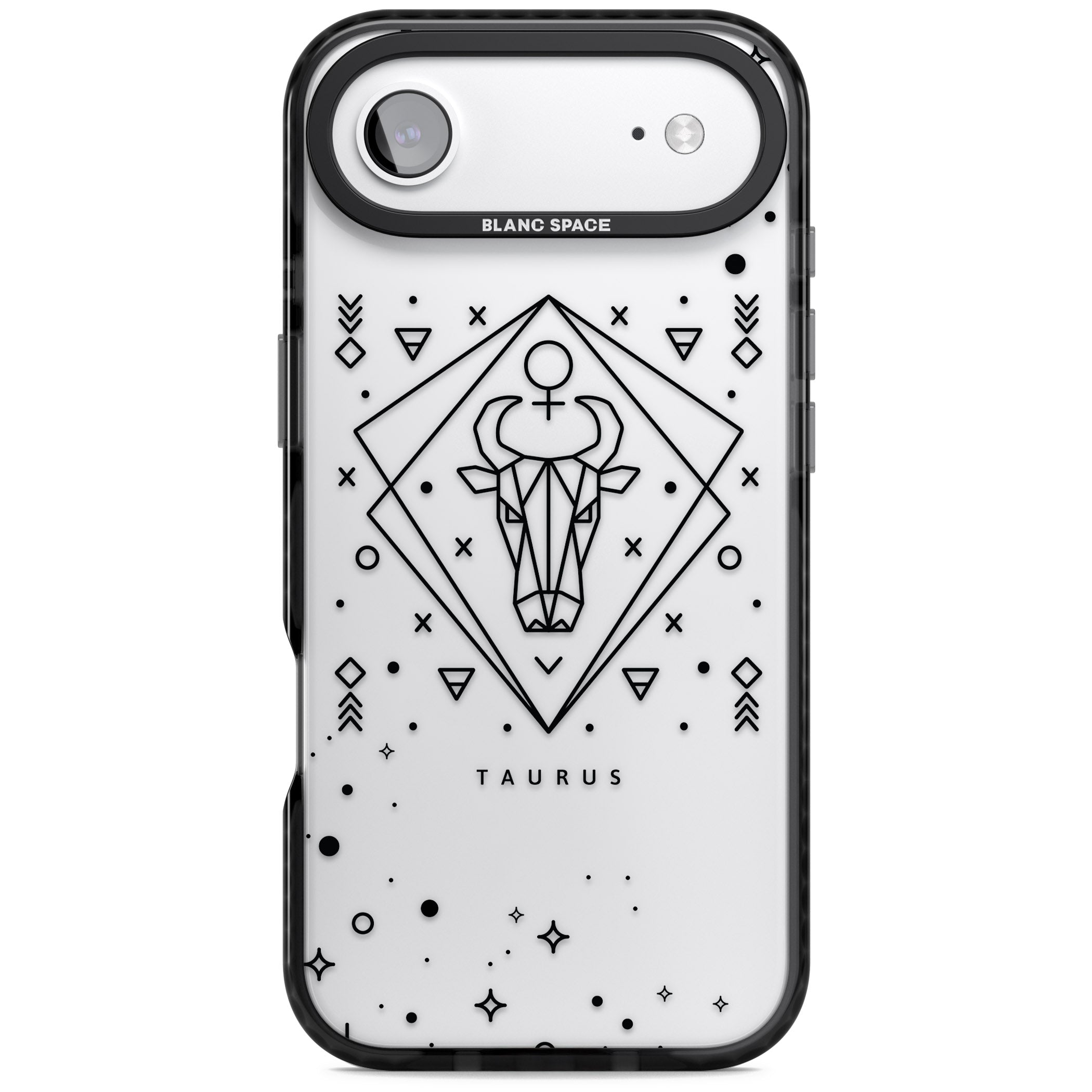 Taurus Emblem iPhone 17 Air Impact Black Phone Case