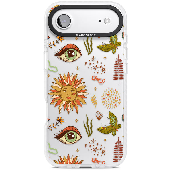 Boho Celestial Sun & Eye Pattern