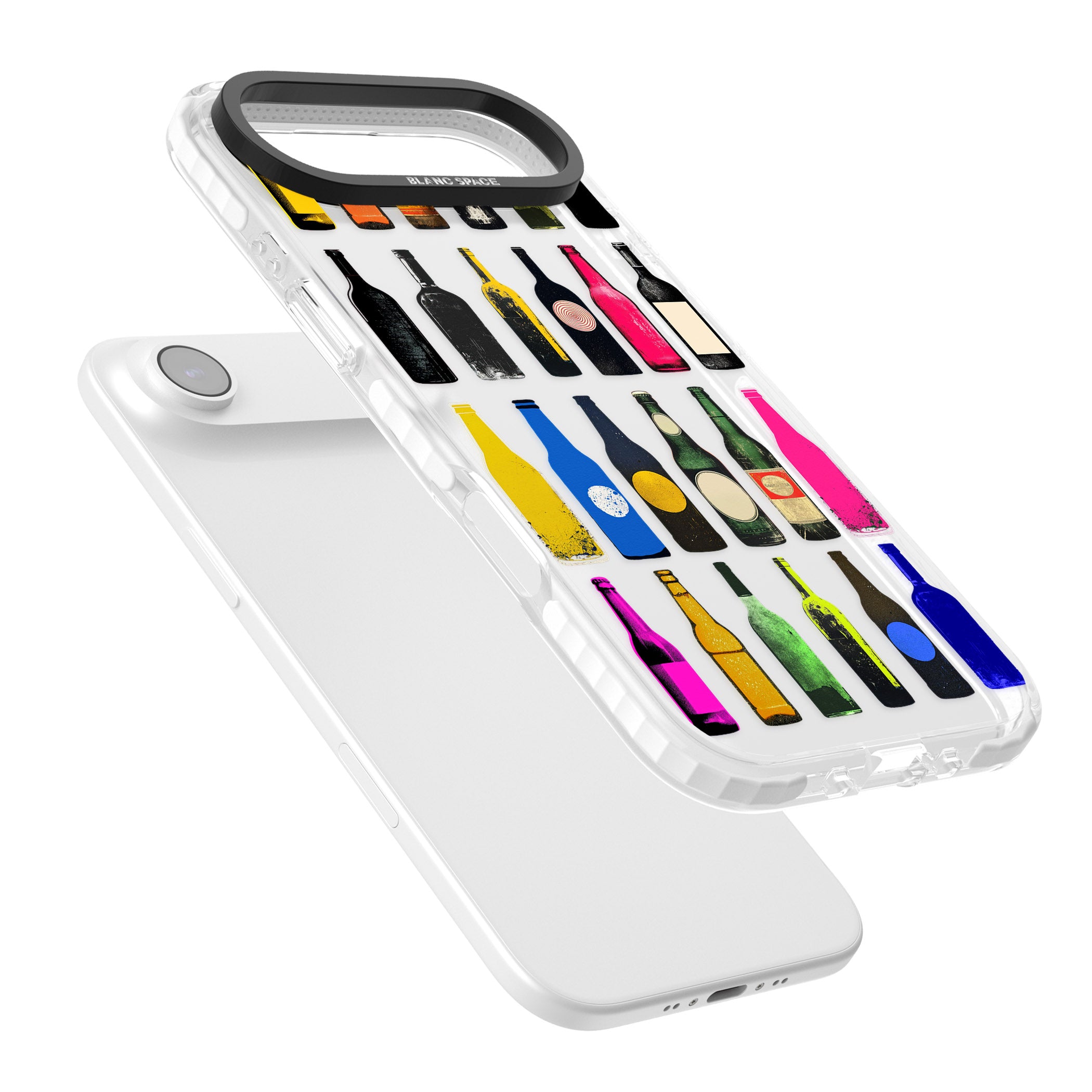Glass Bottles iPhone 17 Air Impact Clear Phone Case Colours