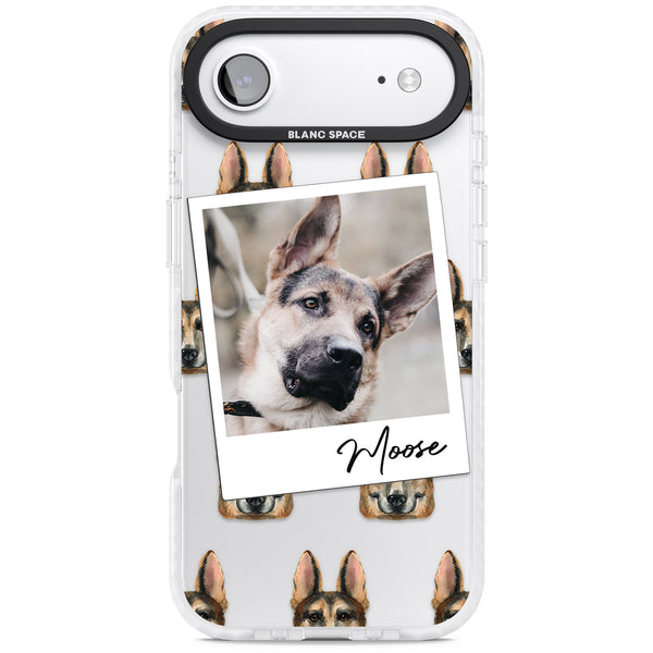 Personalised German Shepherd Instant Camera Photo