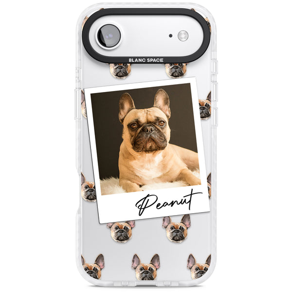 Personalised Tan French Bulldog Instant Camera Photo