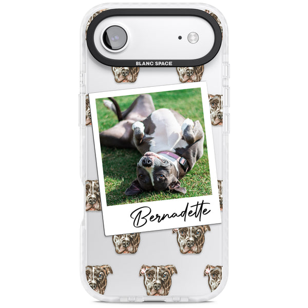 Personalised Staffordshire Bull Terrier Instant Camera Photo