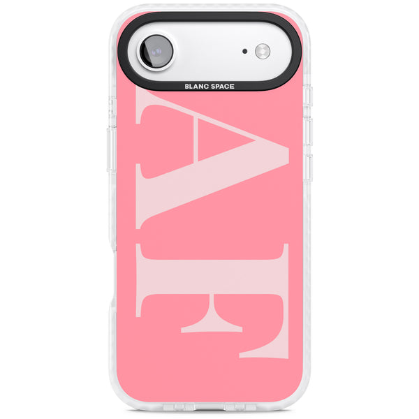 Personalised Light & Dark Pink Letters