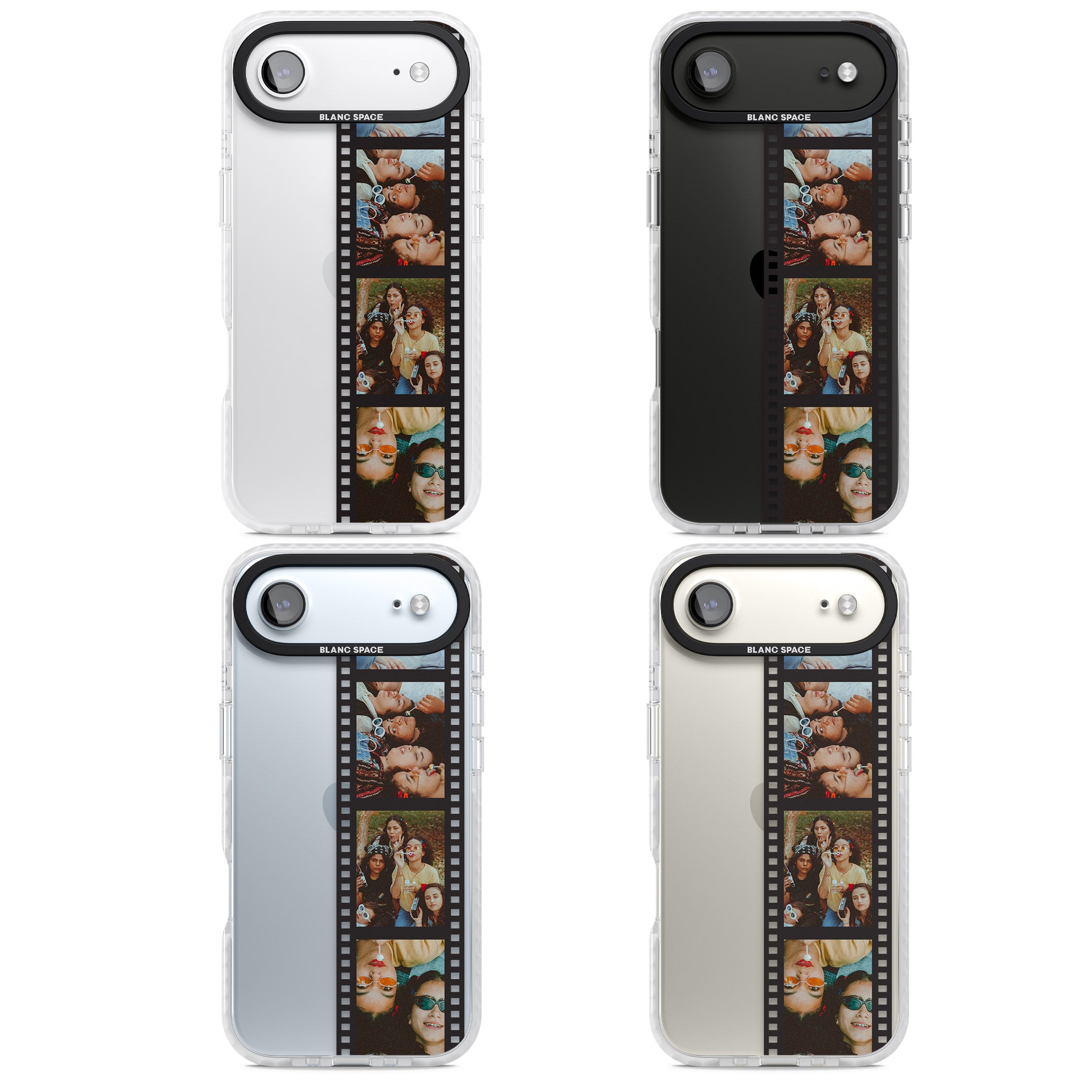 Personalised Photo Film Strip iPhone 17 Air Impact Clear Phone Case APT Impact Protection