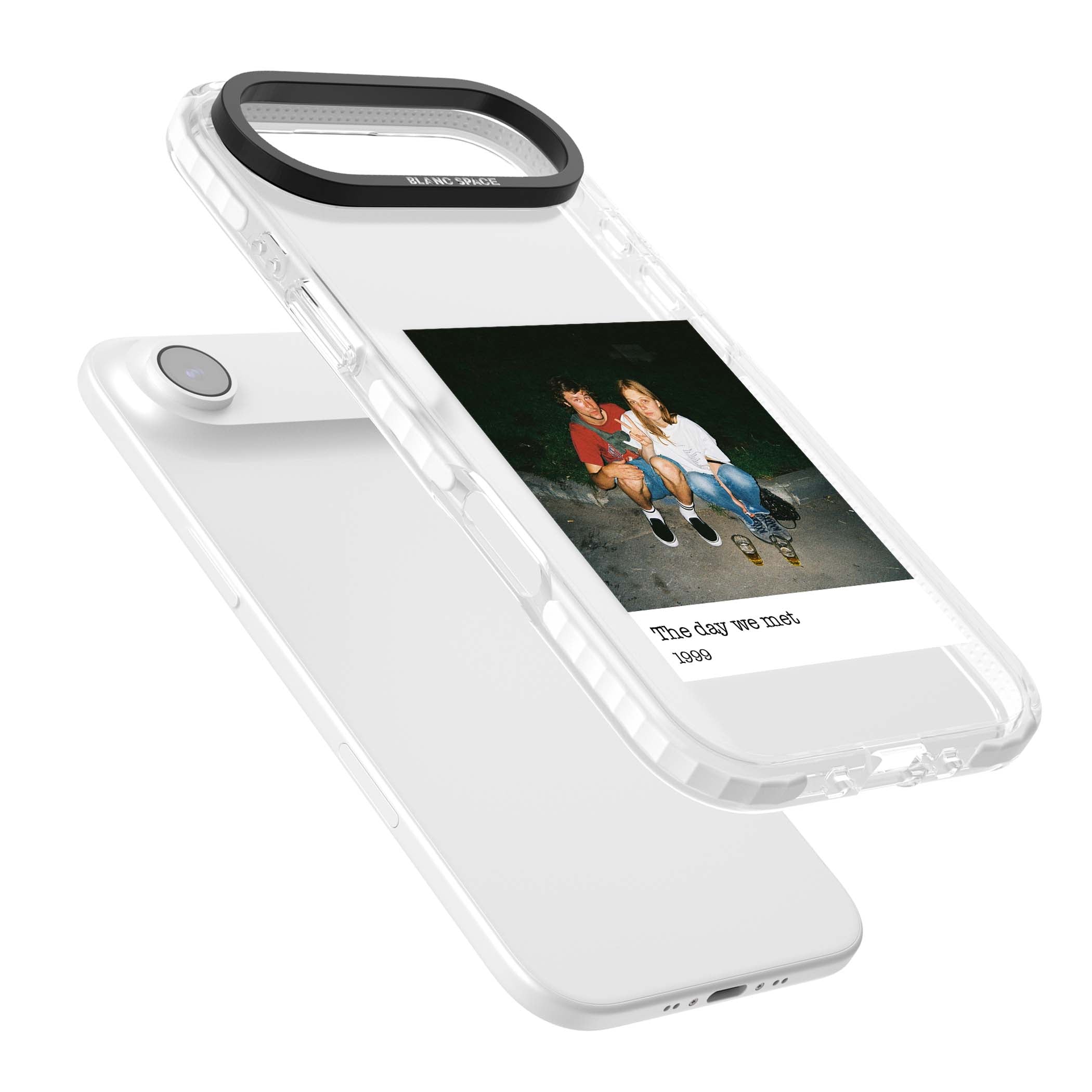 Photo Memory minimal iPhone case | Black Impact case for iPhone Air
