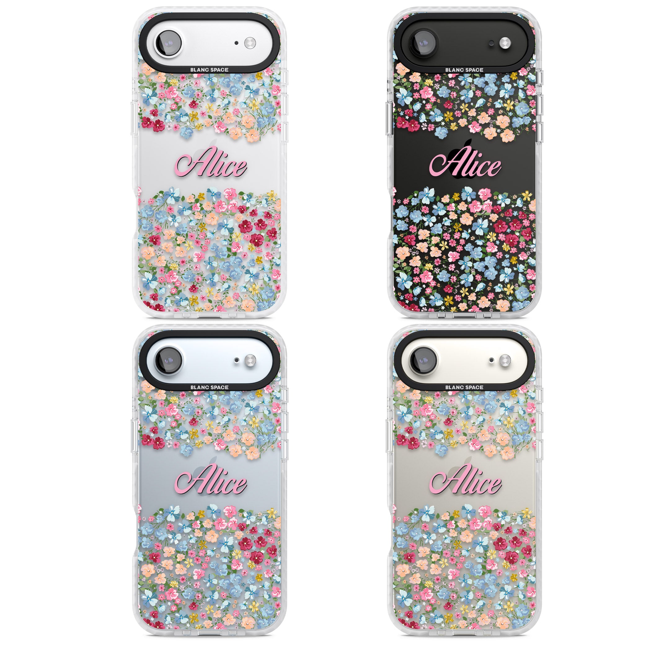 Personalised Venetian Meadow iPhone 17 Air Impact Clear Phone Case APT Impact Protection