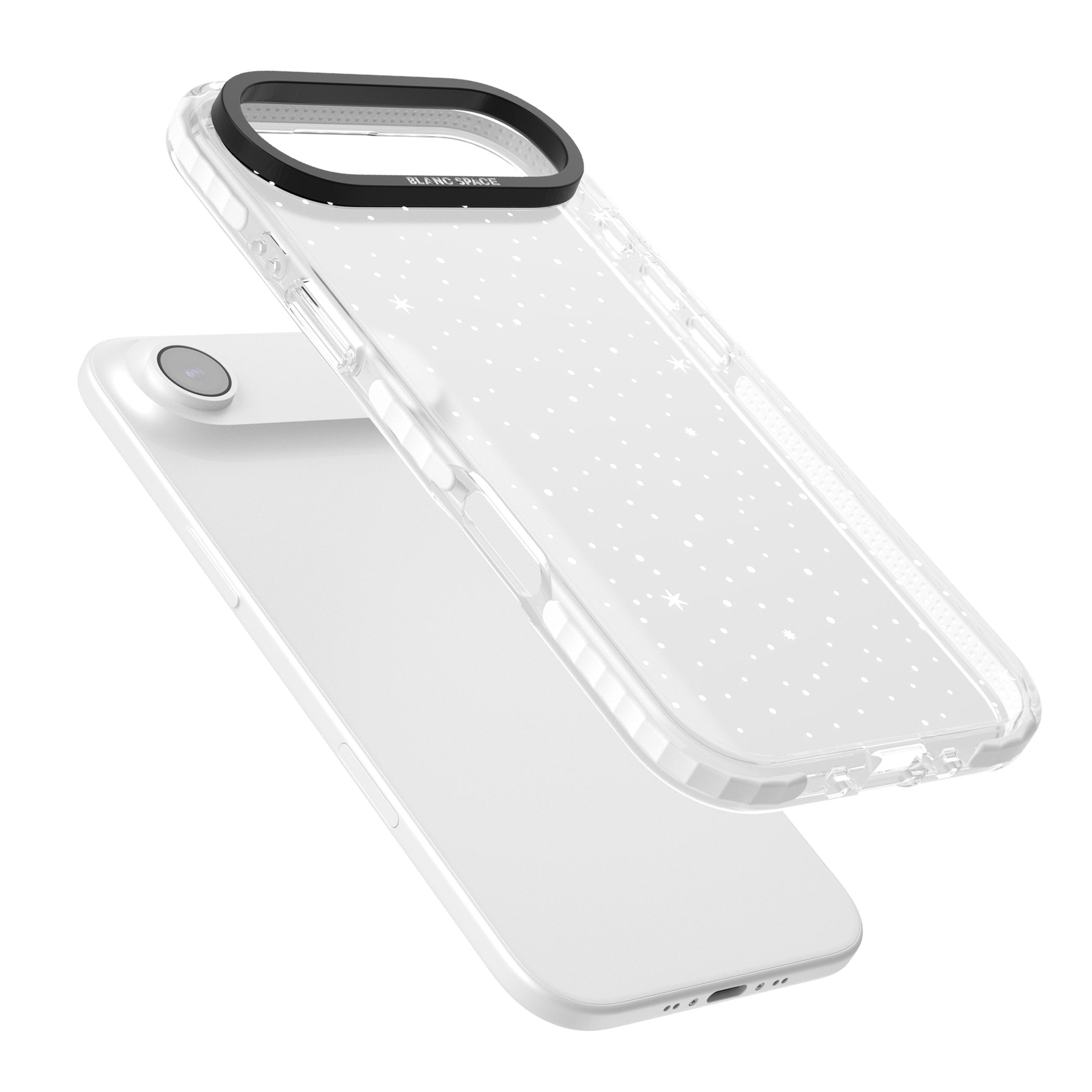 Celestial Starry Sky (White) iPhone 17 Air Impact Clear Phone Case Colours