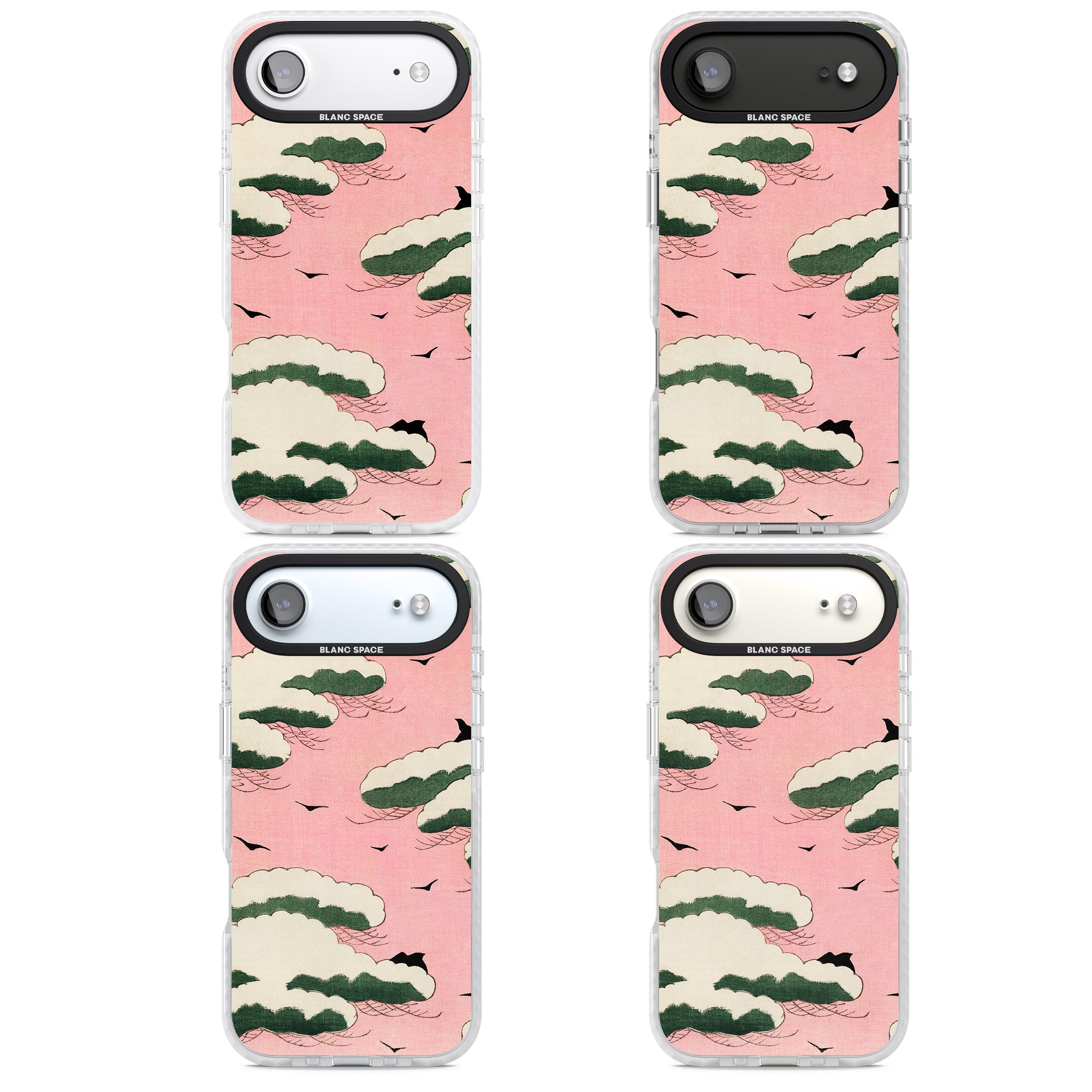 Japanese Pink Sky iPhone 17 Air Impact Clear Phone Case APT Impact Protection