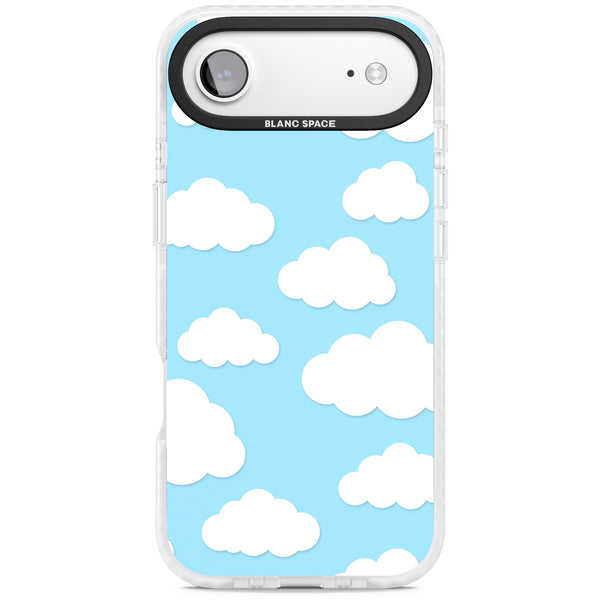 Blue Sky & Clouds Pattern
