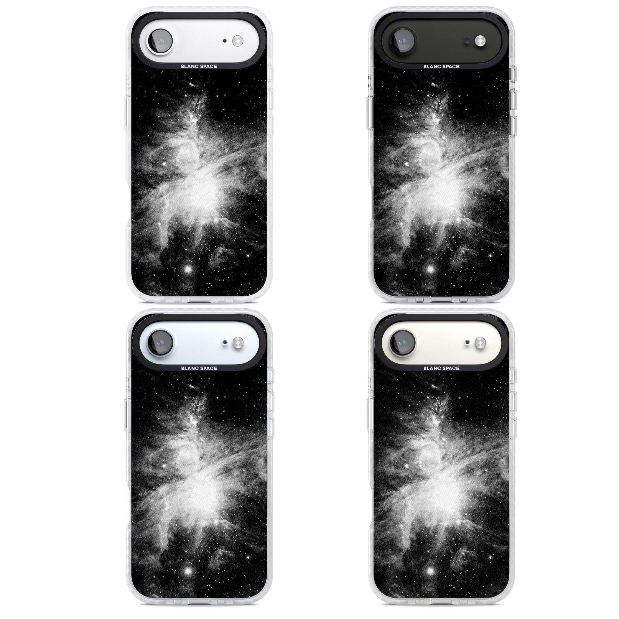 Galaxy Swirl iPhone 17 Air Impact Clear Phone Case APT Impact Protection