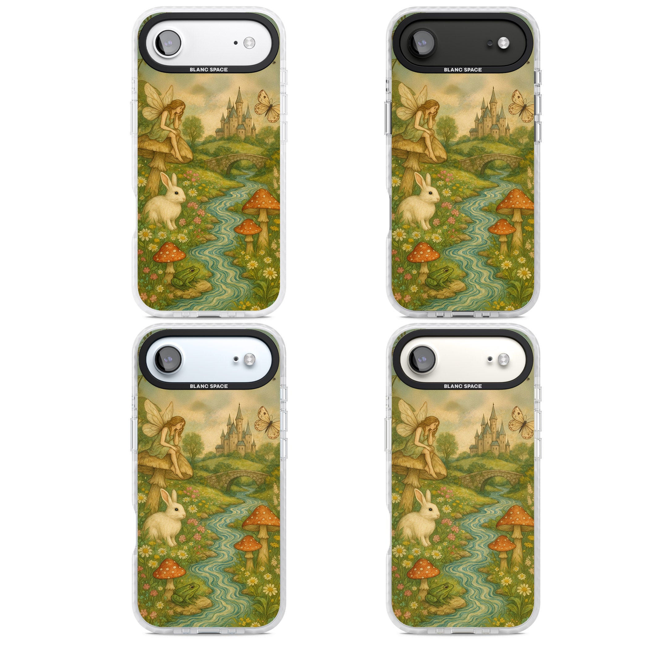 Castle Fairy iPhone 17 Air Impact Clear Phone Case APT Impact Protection