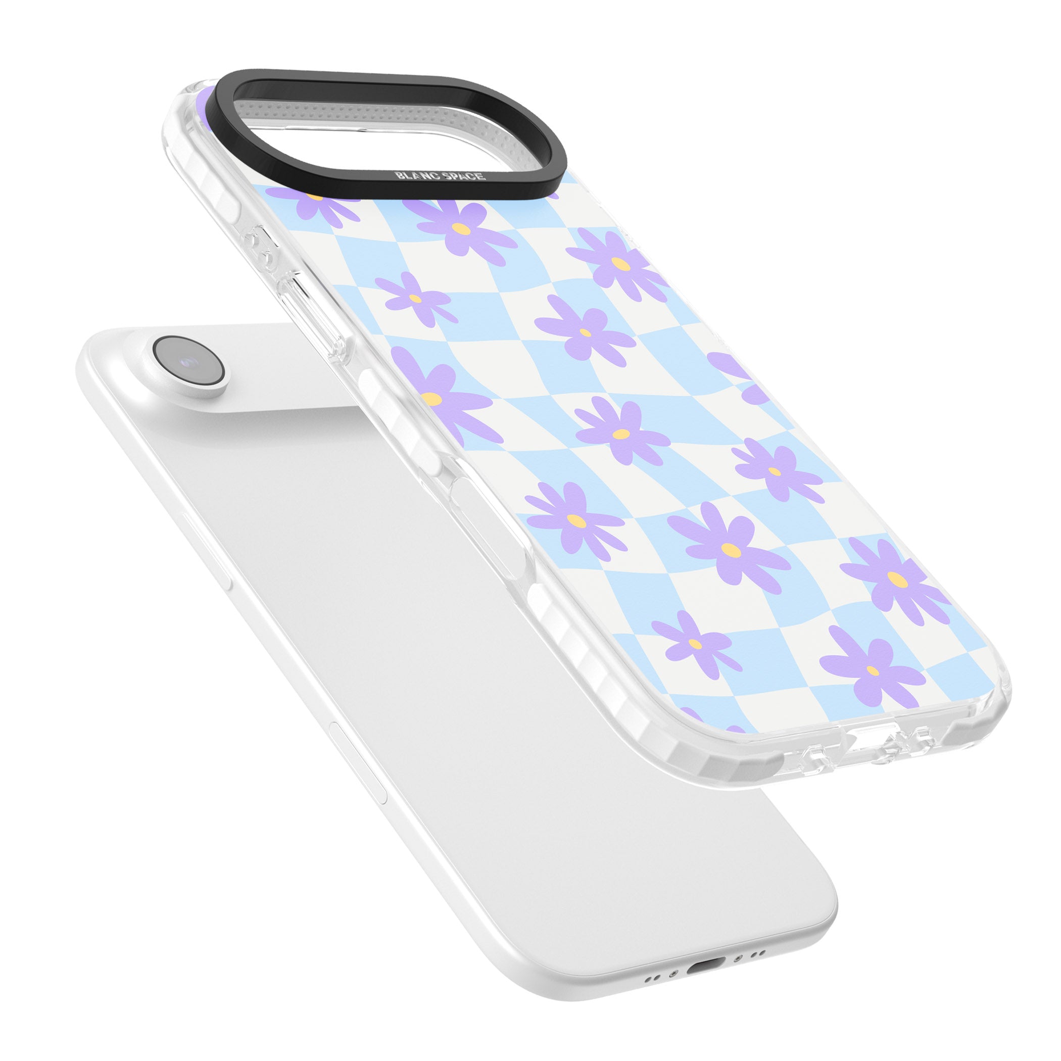 Serene Skies & Flowers iPhone 17 Air Impact Clear Phone Case Colours