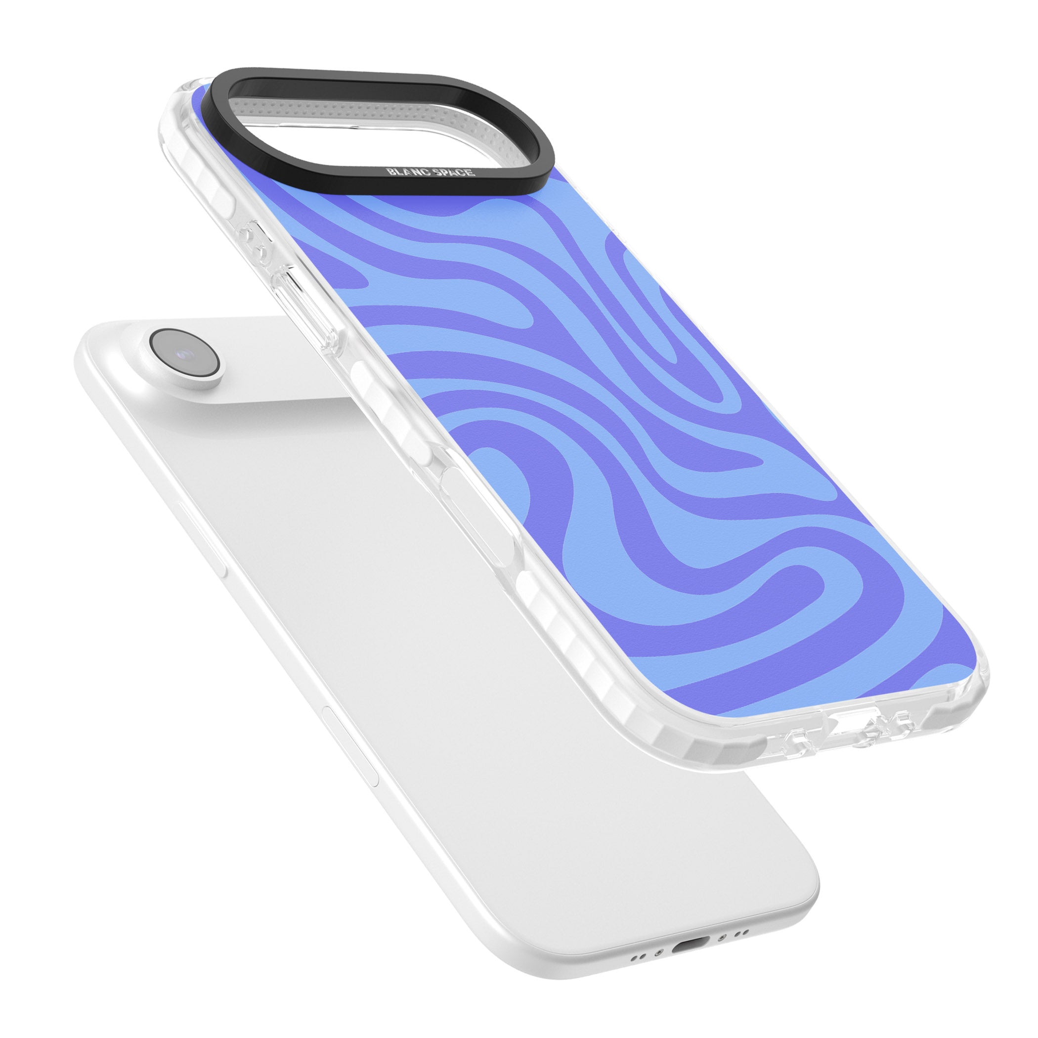 Tranquil Waves iPhone 17 Air Impact Clear Phone Case Colours