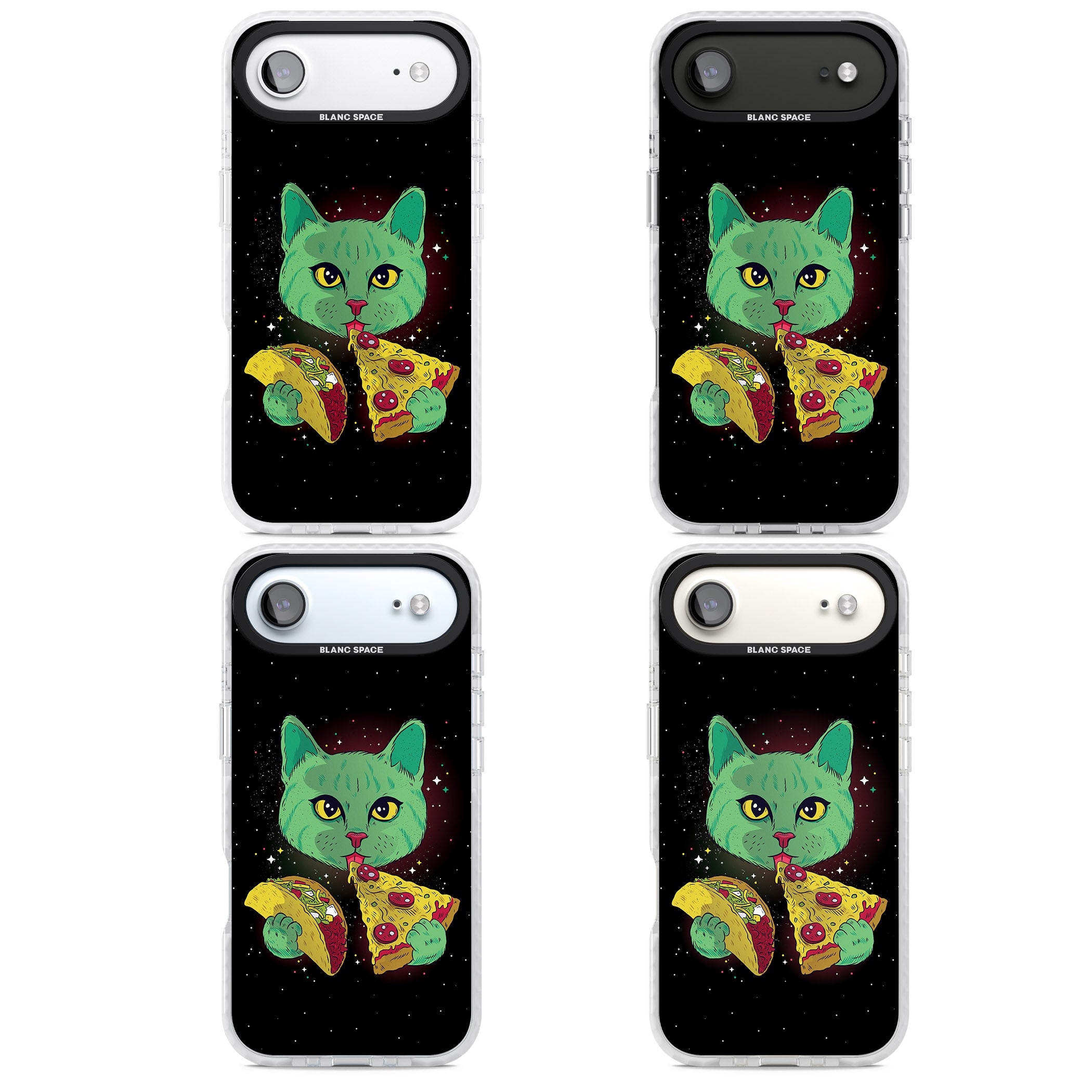 Pizza Purr iPhone 17 Air Impact Clear Phone Case APT Impact Protection