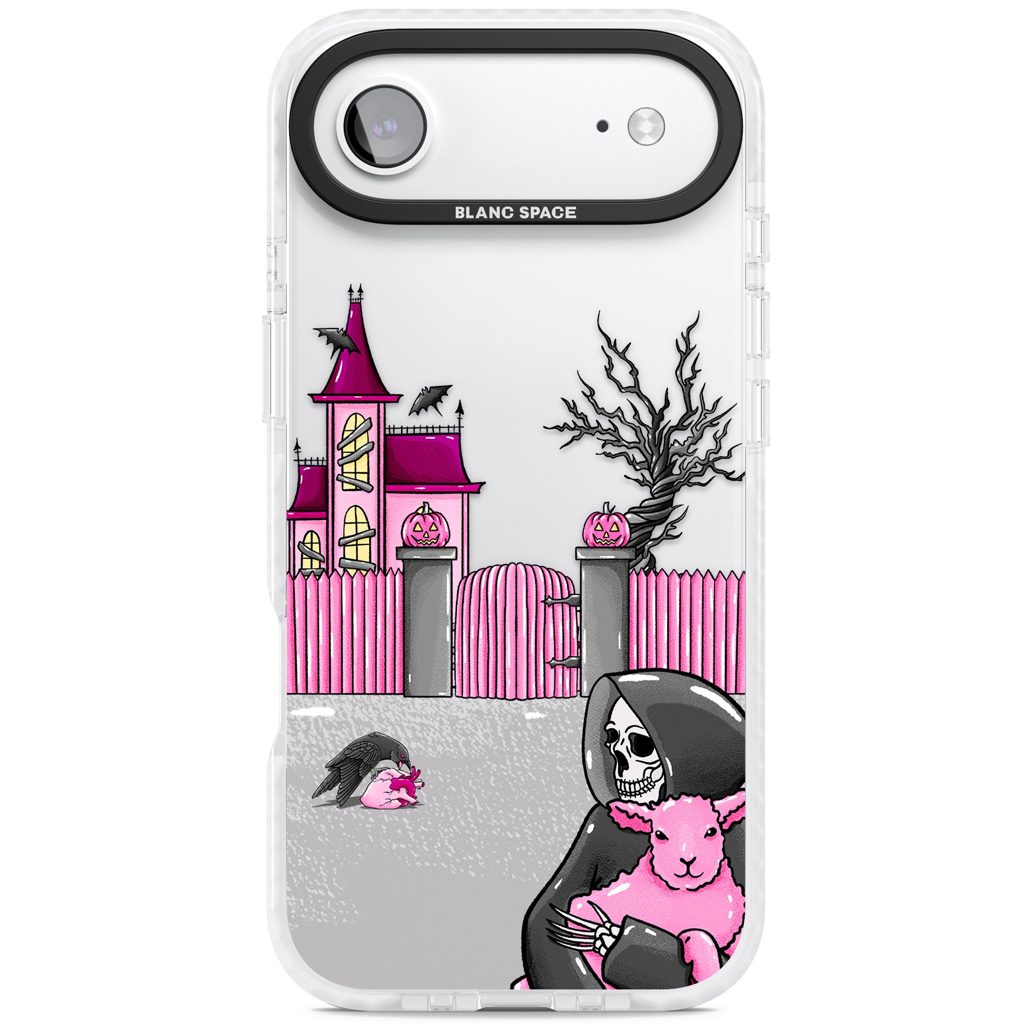 Left With My Heart iPhone 17 Air Impact Clear Phone Case