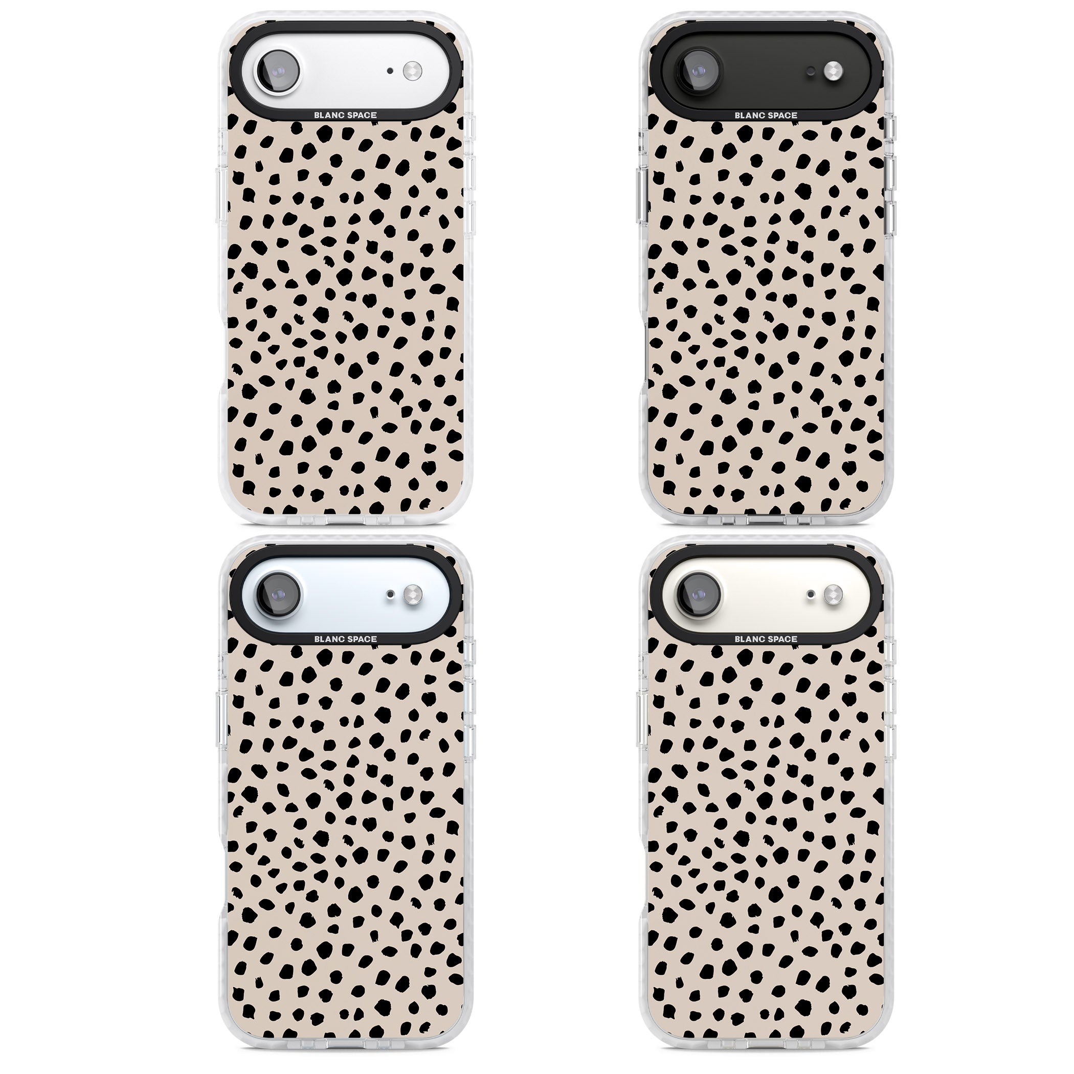 Almond Latte iPhone 17 Air Impact Clear Phone Case APT Impact Protection