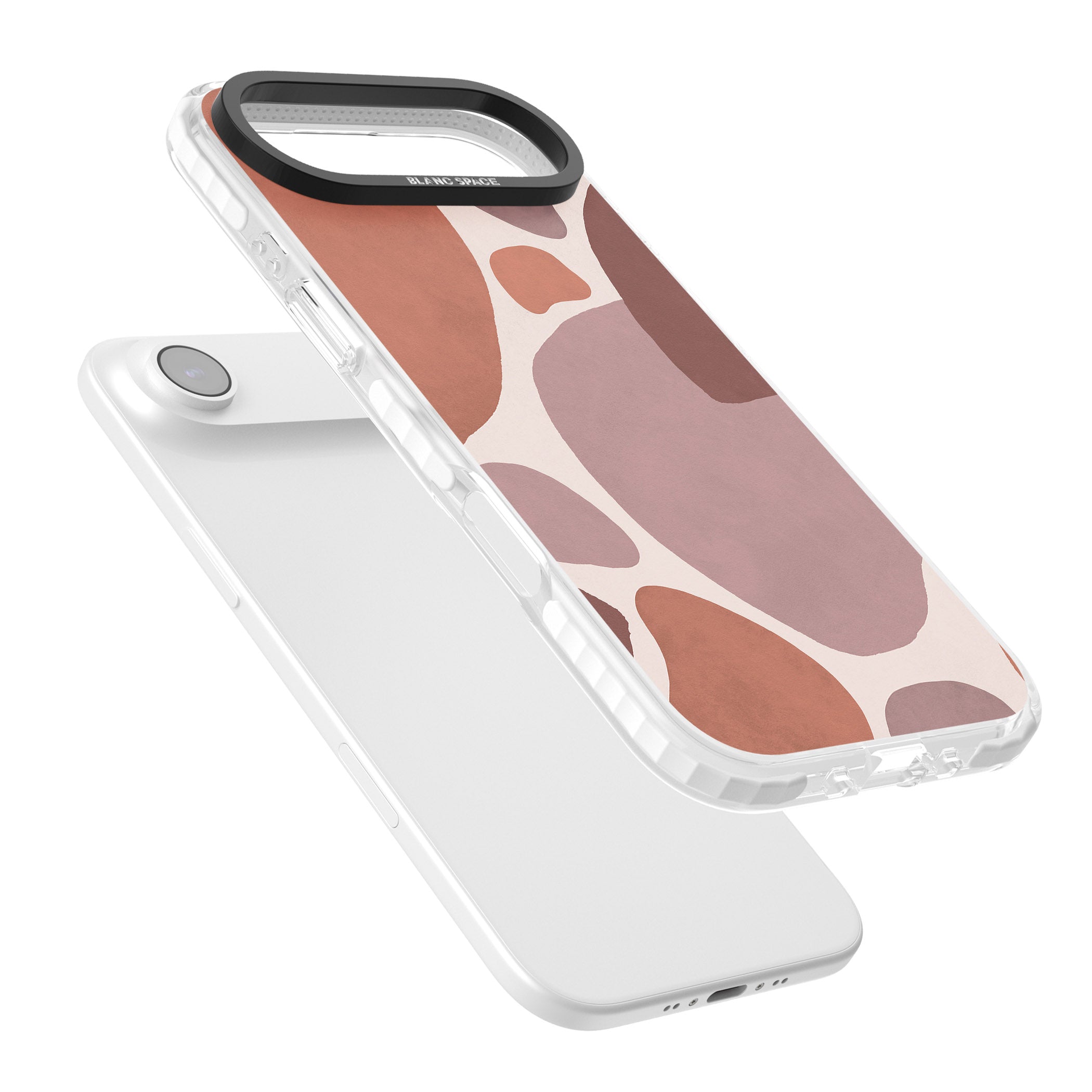 Terra Abstract iPhone 17 Air Impact Pro Clear Phone Case Colours