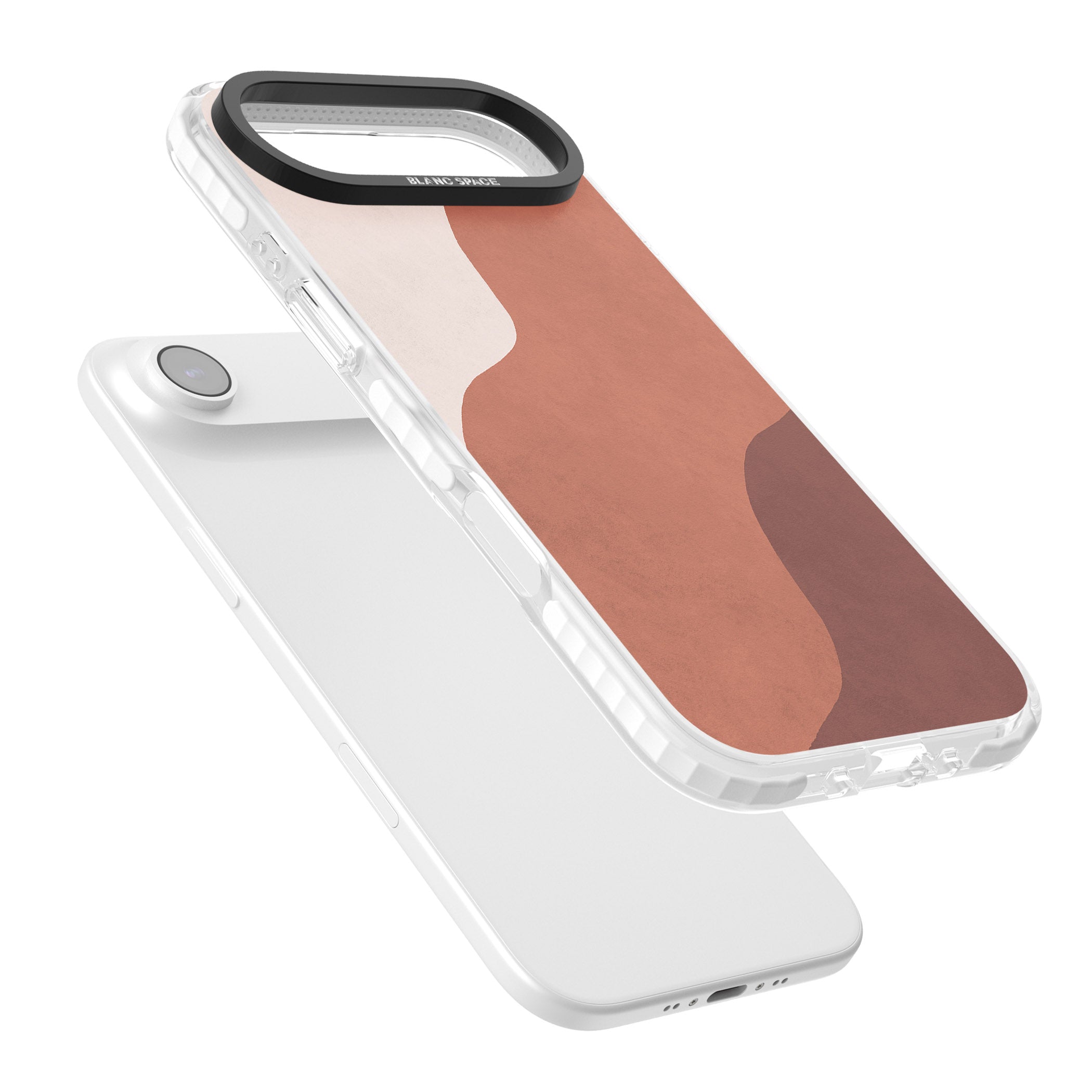 Lush Abstract Watercolour Design #3 iPhone 17 Air Impact Pro Clear Phone Case Colours