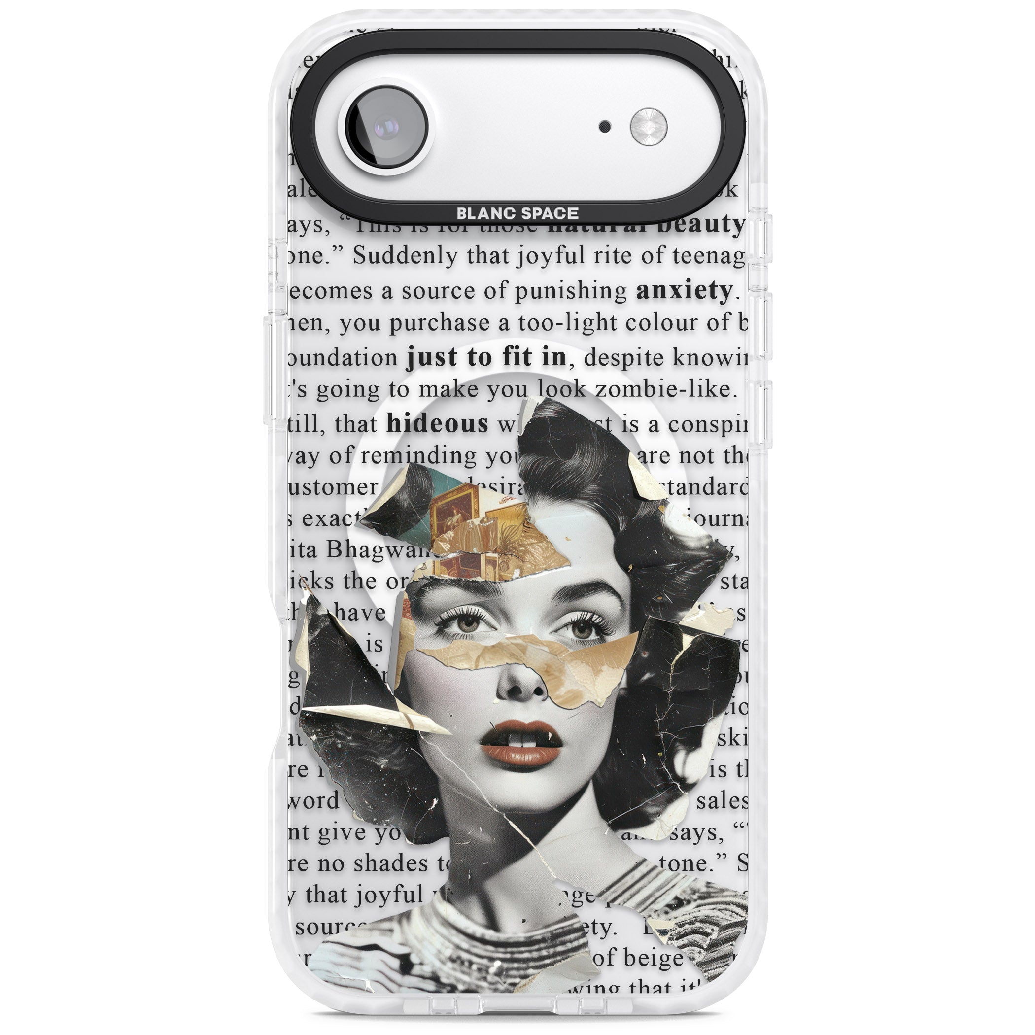 Beauty Is Within iPhone 17 Air Impact Pro Clear Phone Case