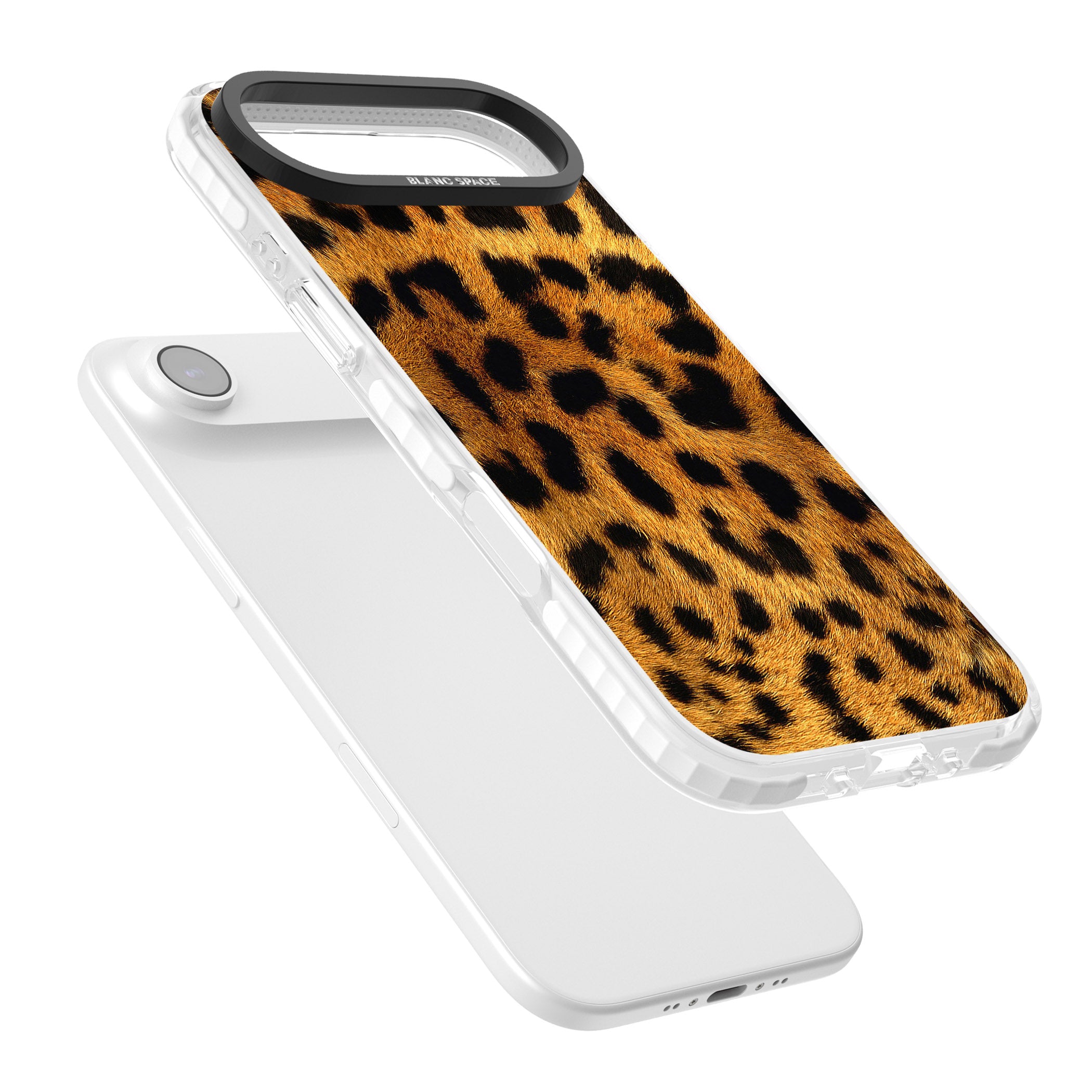 Leopard Print iPhone 17 Air Impact Pro Clear Phone Case Colours