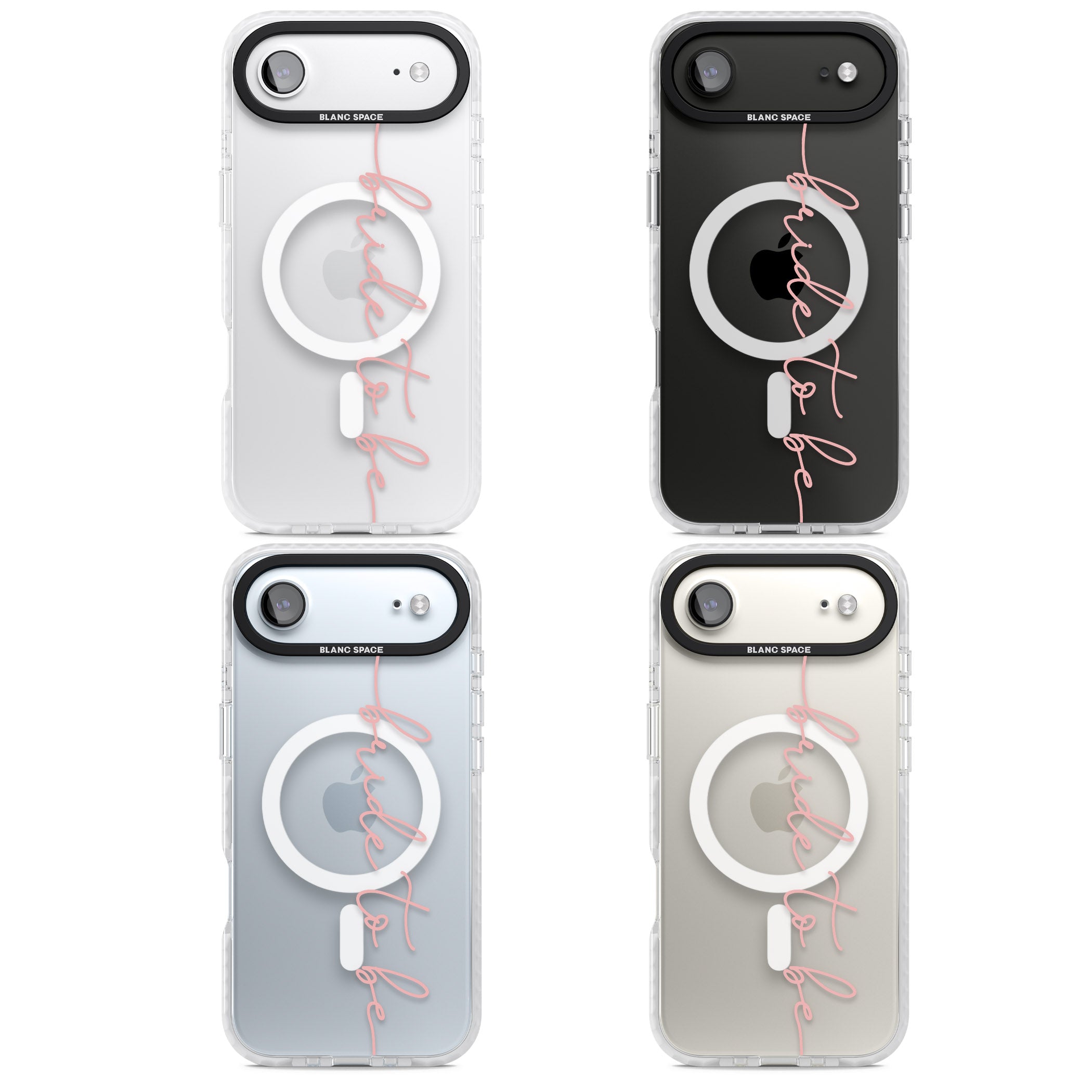 Bride To Be iPhone 17 Air Impact Pro Clear Phone Case APT Impact Protection