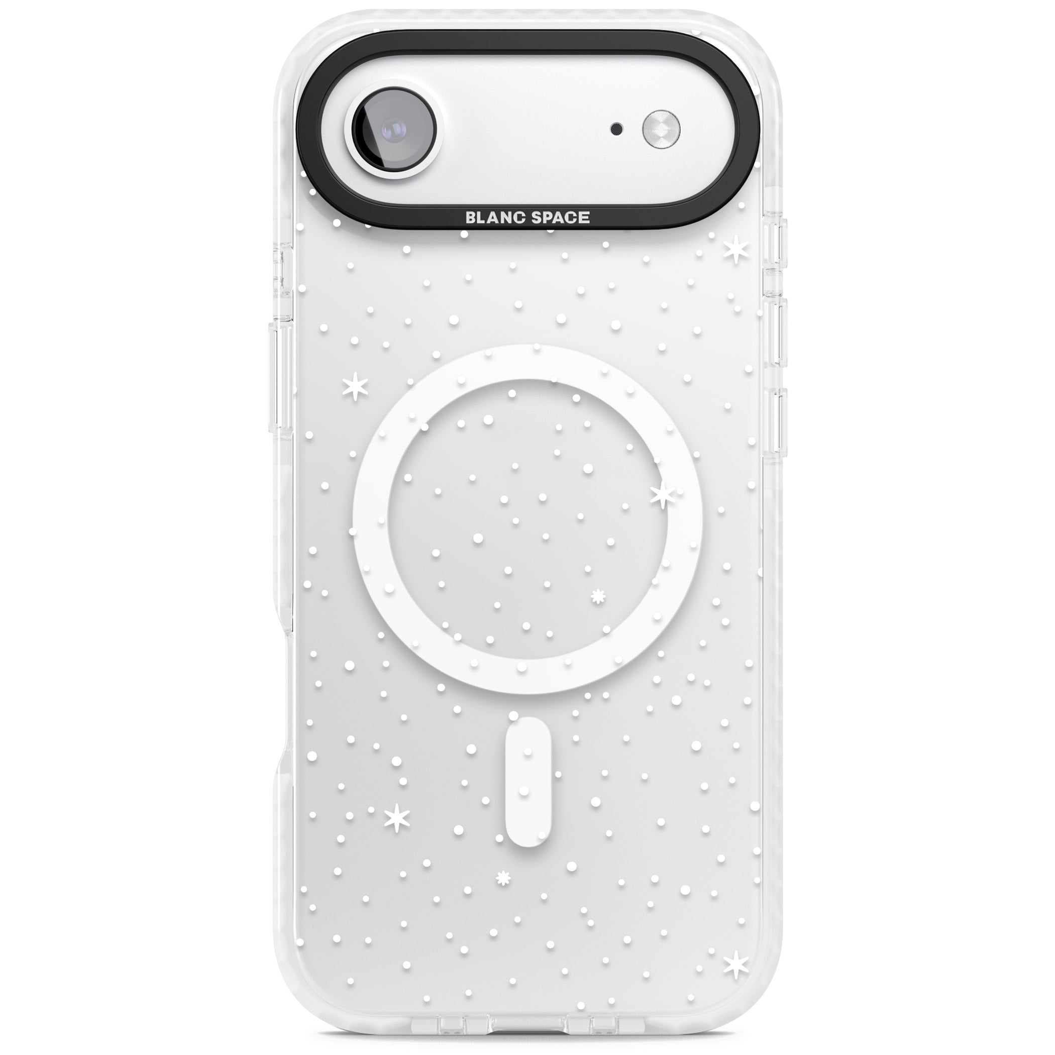 Celestial Starry Sky (White) iPhone 17 Air Impact Pro Clear Phone Case