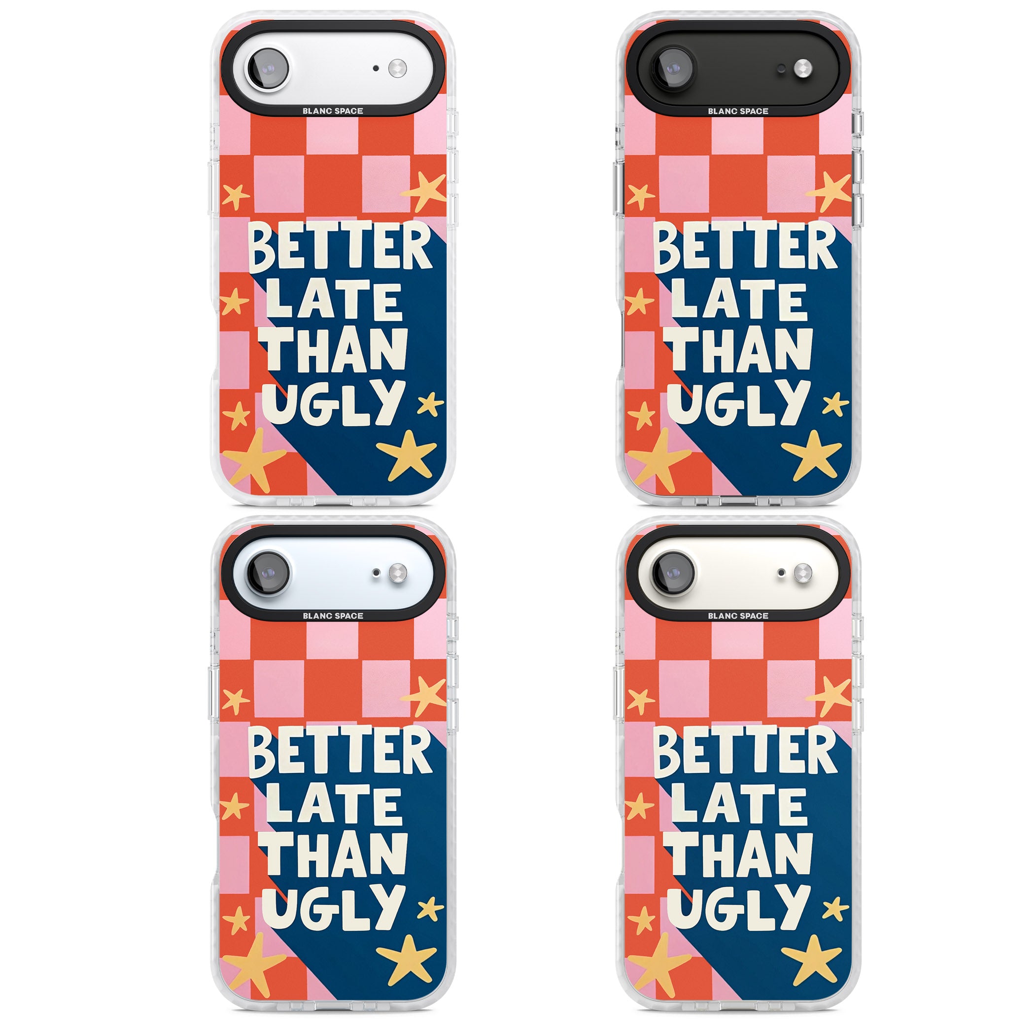 Better Late Than Ugly iPhone 17 Air Impact Pro Clear Phone Case APT Impact Protection