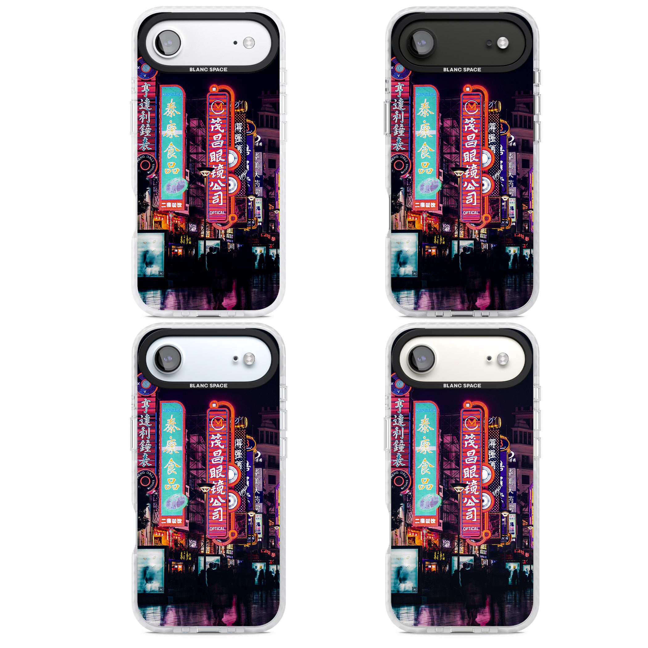 Neon Streets iPhone 17 Air Impact Pro Clear Phone Case APT Impact Protection