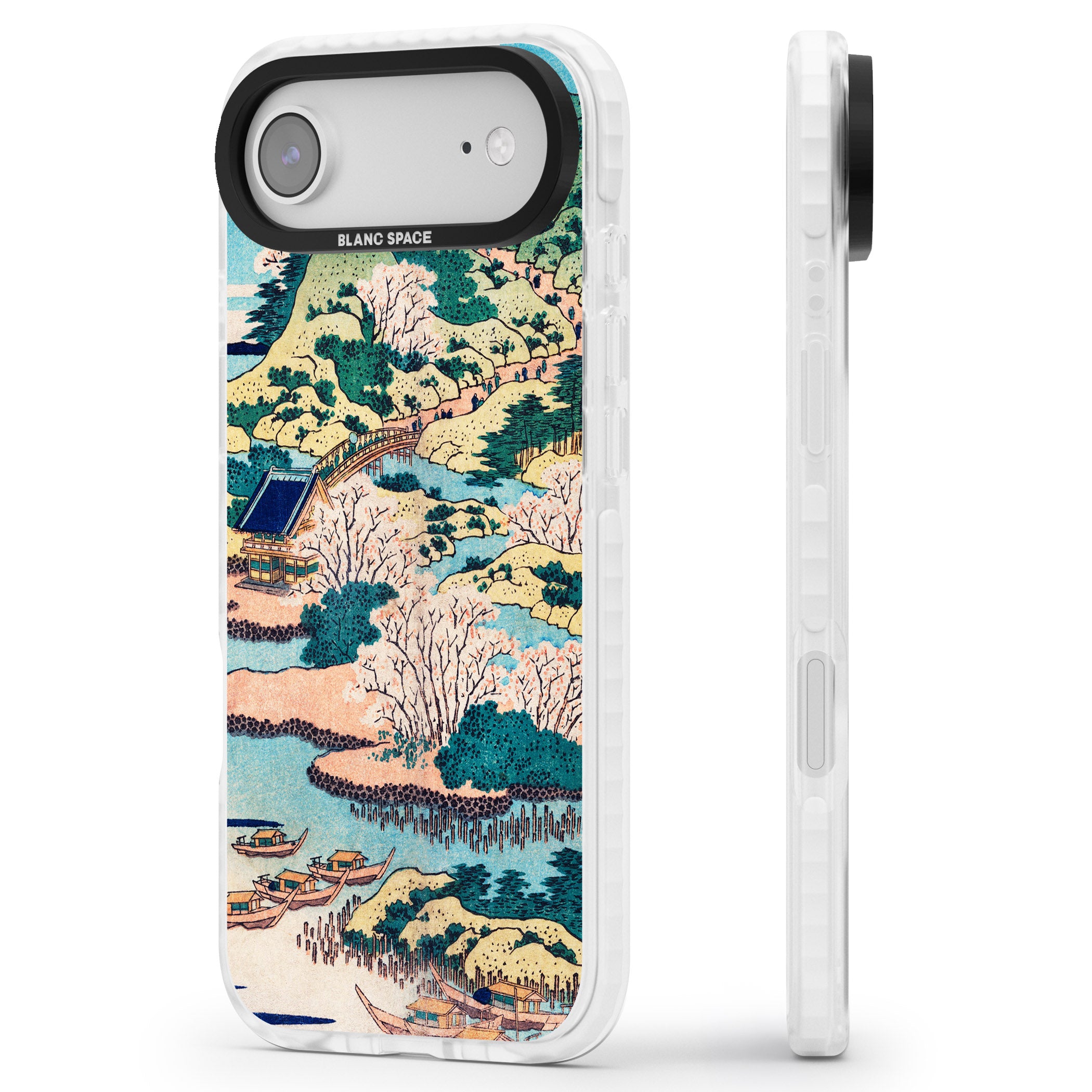 Coastal Community iPhone 17 Air Impact Pro Clear Phone Case Side Profile