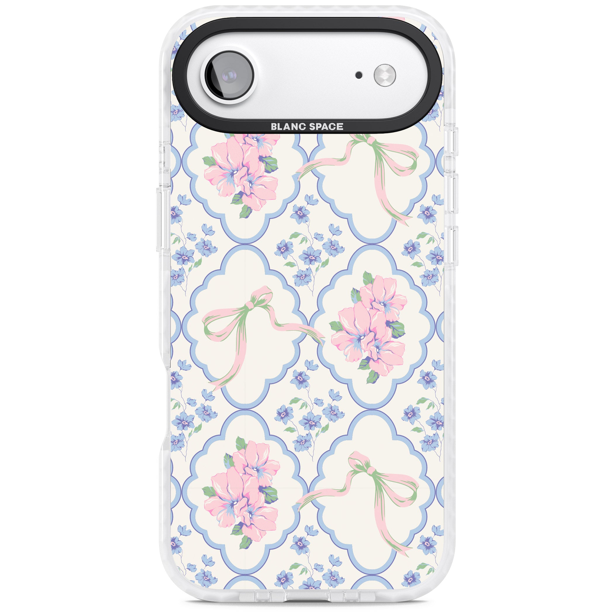 Coquette Flowers & Bows iPhone 17 Air Impact Pro Clear Phone Case