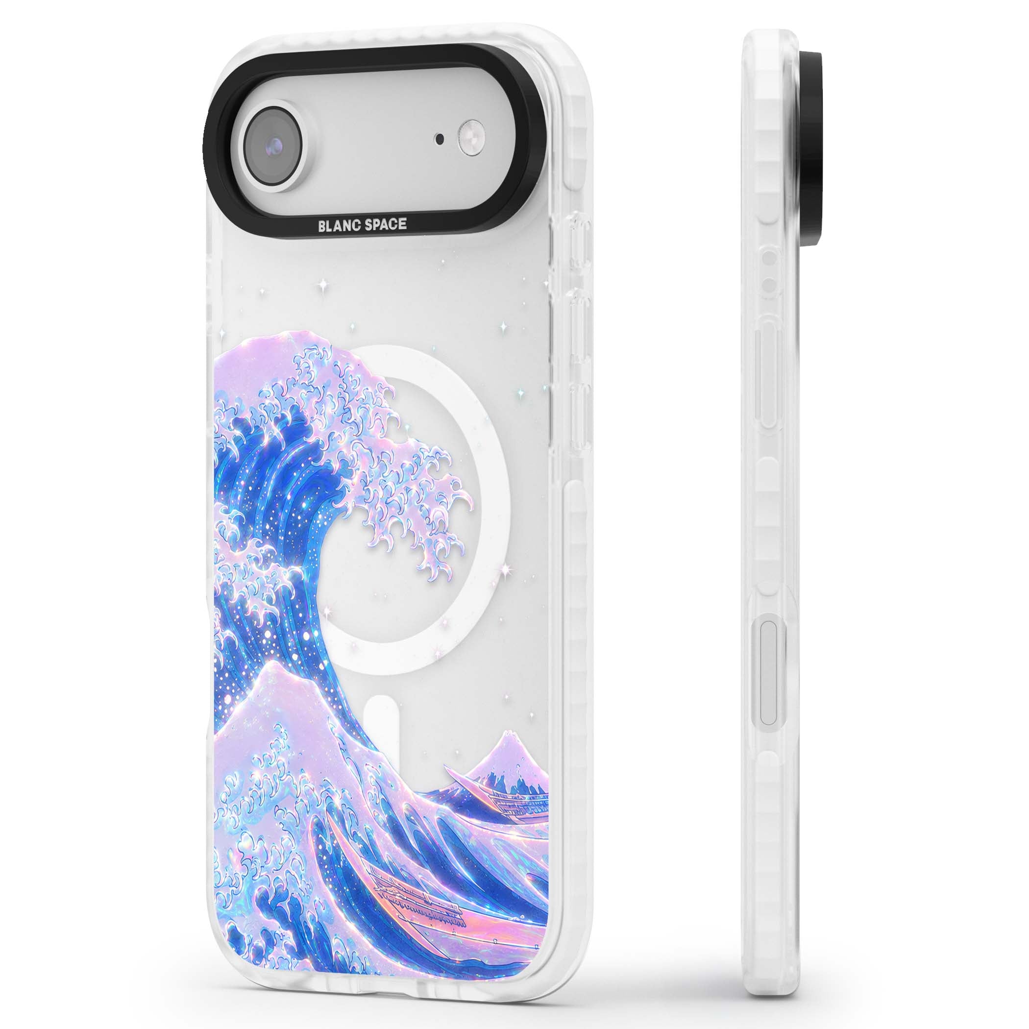 The Great Wave In Opal japanese iPhone case | Impact Magsafe case for iPhone Air