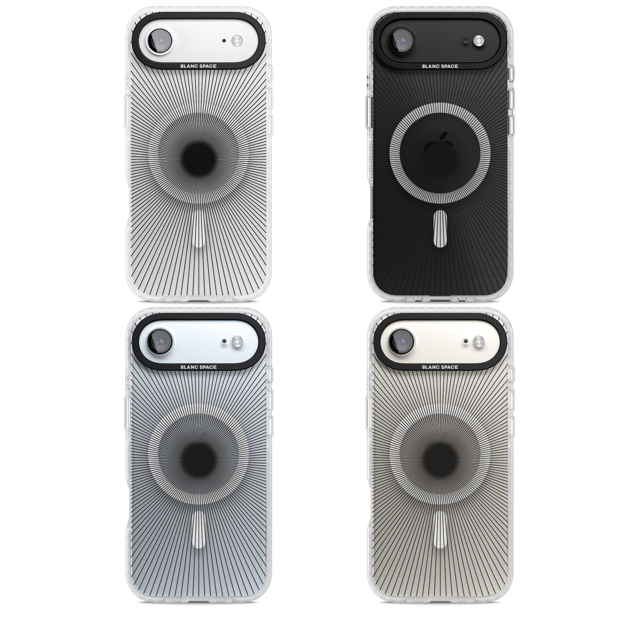 Sunburst iPhone 17 Air Impact Pro Clear Phone Case APT Impact Protection