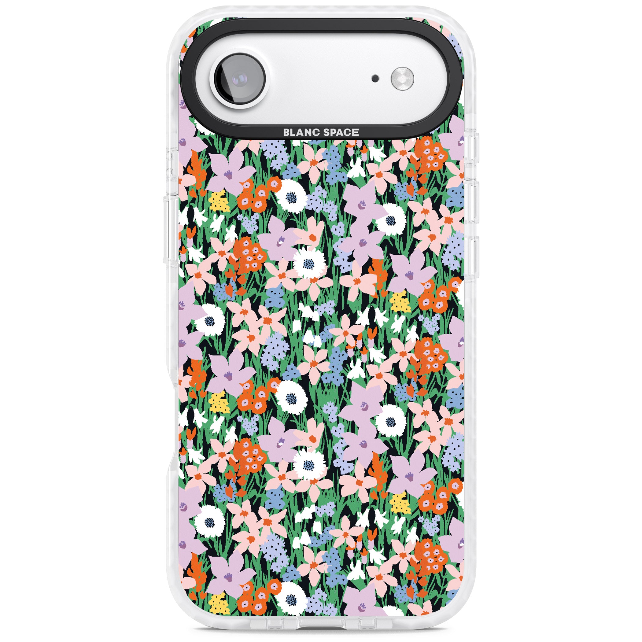 Jazzy Floral Mix iPhone 17 Air Impact Pro Clear Phone Case