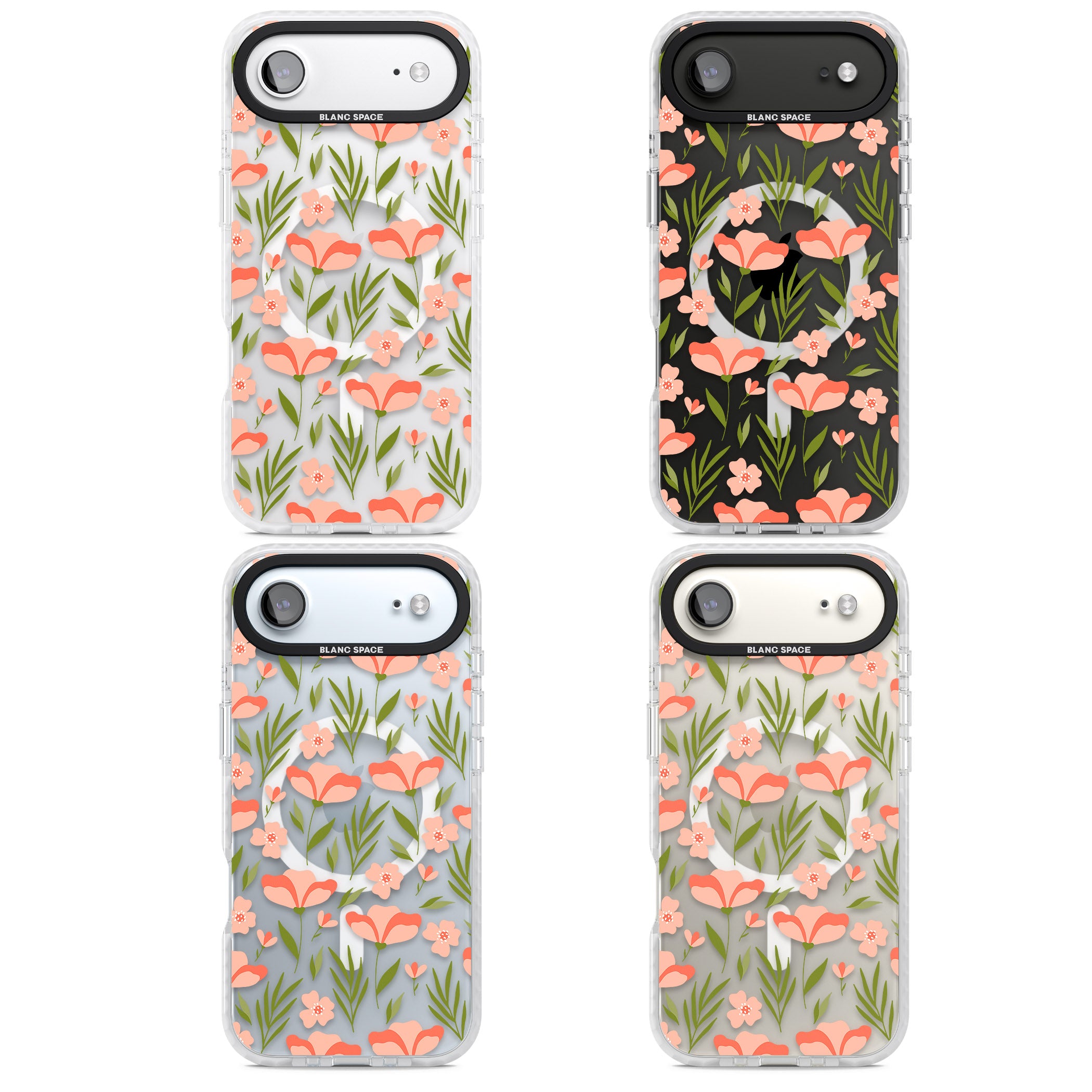 Blossom Bloom iPhone 17 Air Impact Pro Clear Phone Case APT Impact Protection