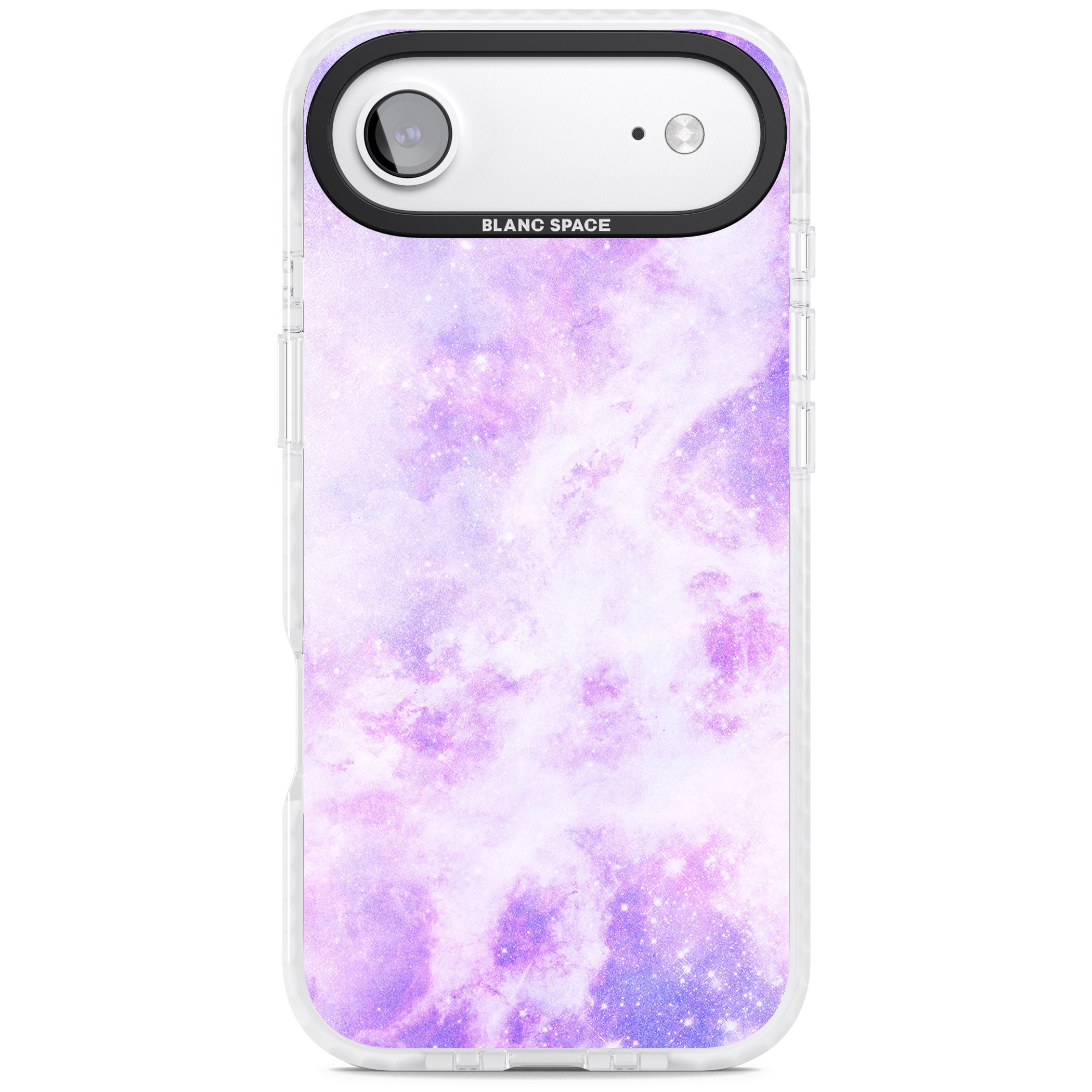 Purple Galaxy Vibes iPhone 17 Air Impact Pro Clear Phone Case