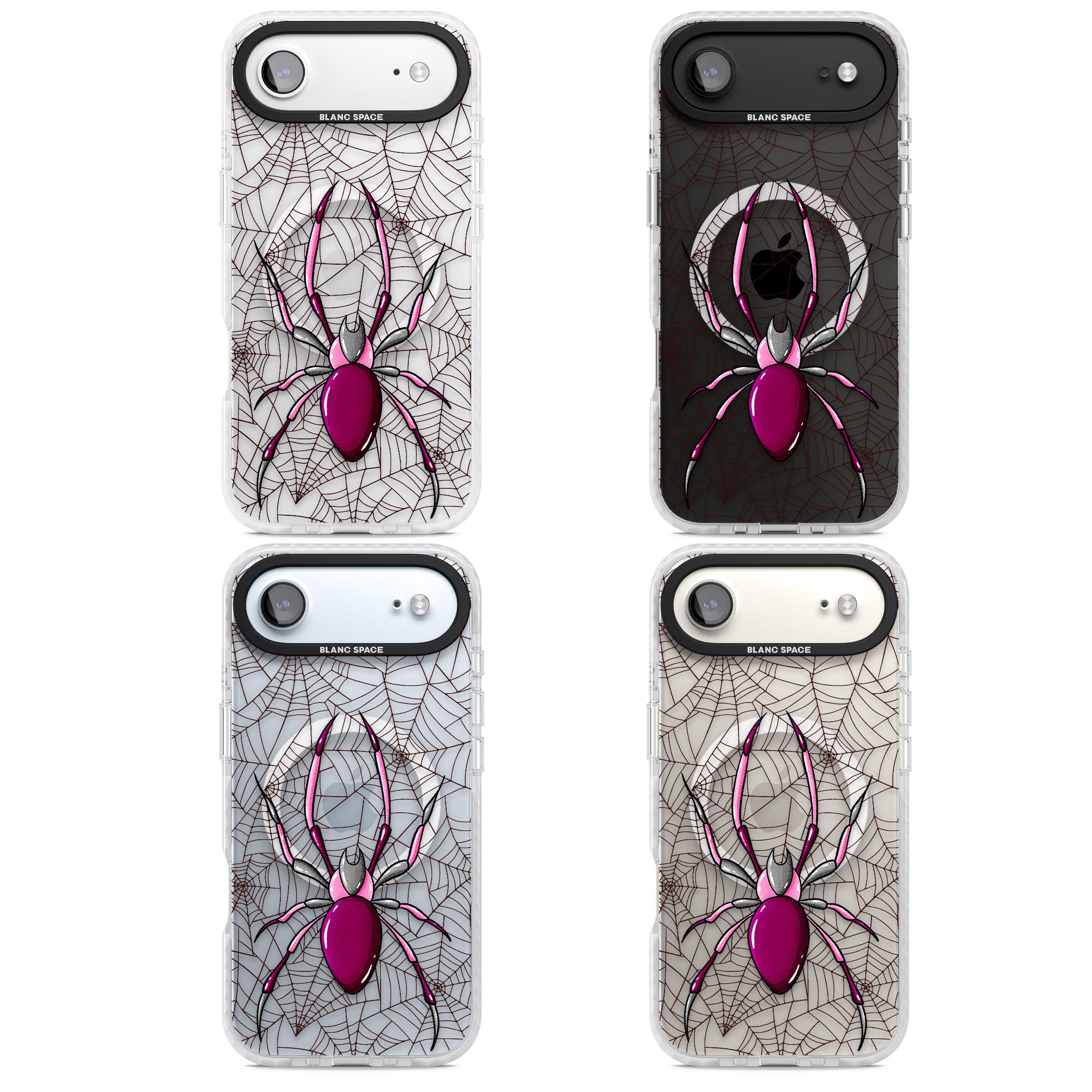 Arachnophobia iPhone 17 Air Impact Pro Clear Phone Case APT Impact Protection