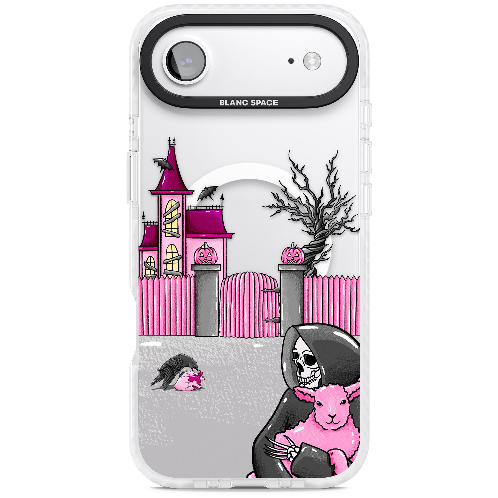 Left With My Heart iPhone 17 Air Impact Pro Clear Phone Case
