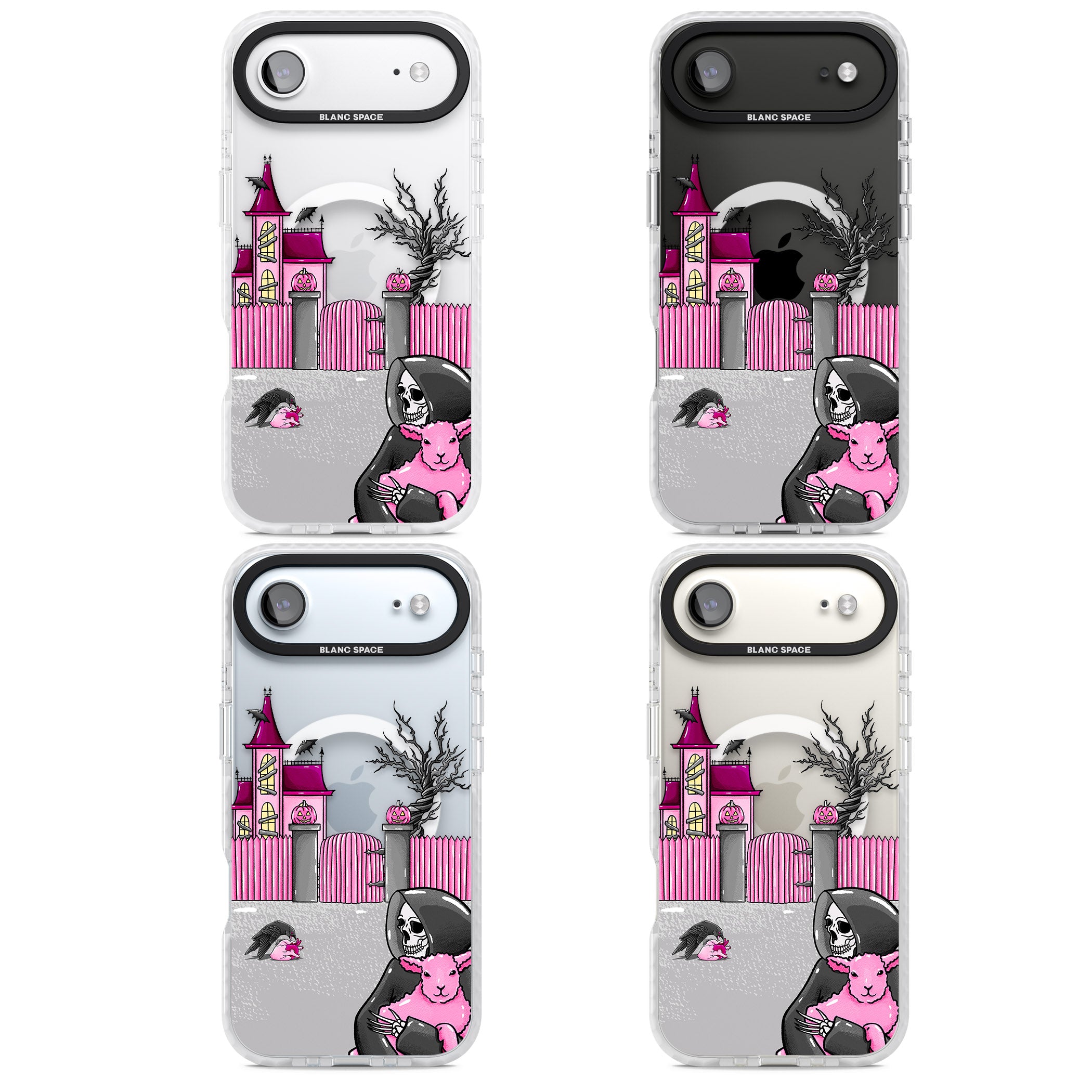 Left With My Heart iPhone 17 Air Impact Pro Clear Phone Case APT Impact Protection